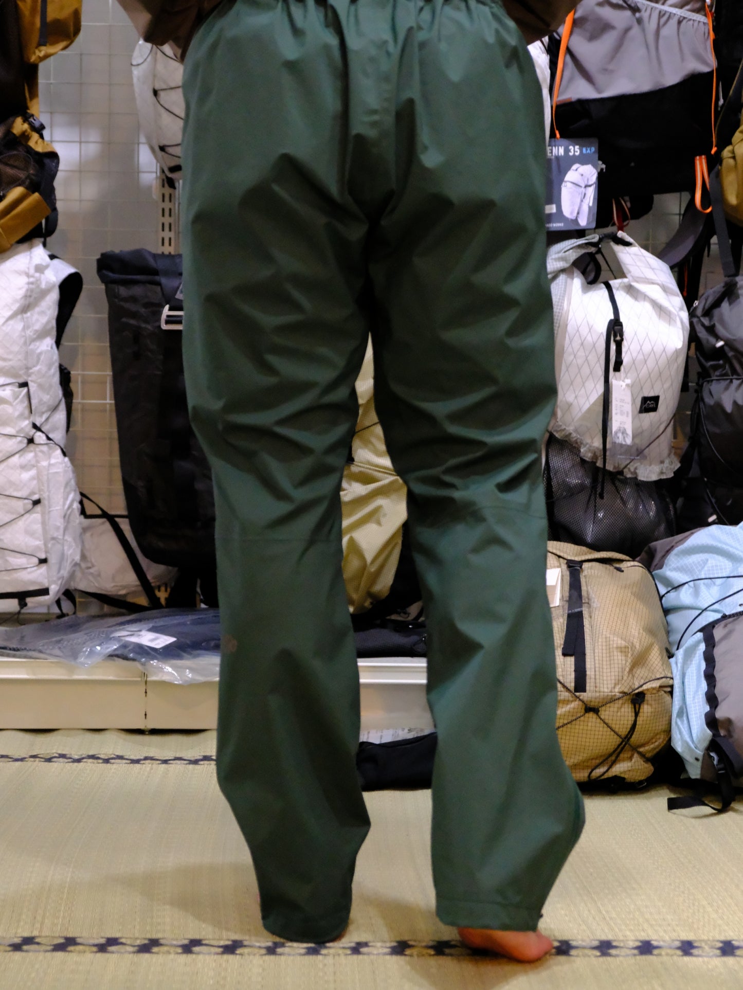 Feather Rain Pant 26SS（高耐摩耗性・軽量140g・Unisex）【Teton Bros.】