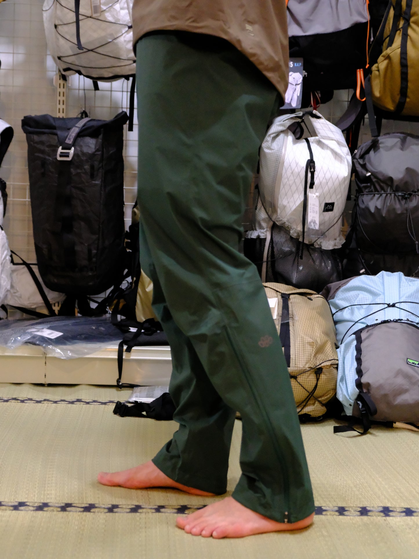 Feather Rain Pant 26SS（高耐摩耗性・軽量140g・Unisex）【Teton Bros.】