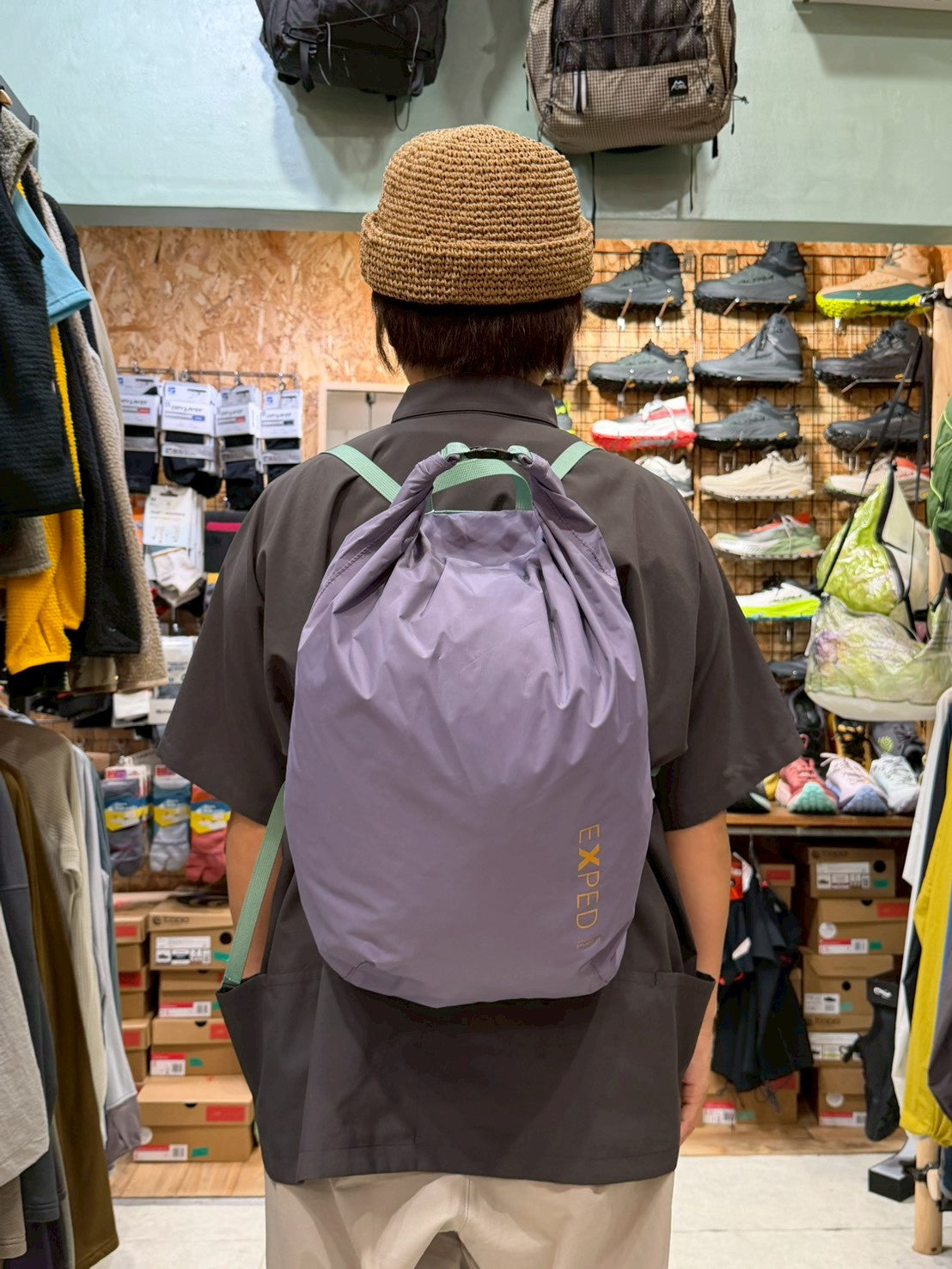 Splash 15（アタックザックにもなる防水スタッフバッグ）【EXPED】