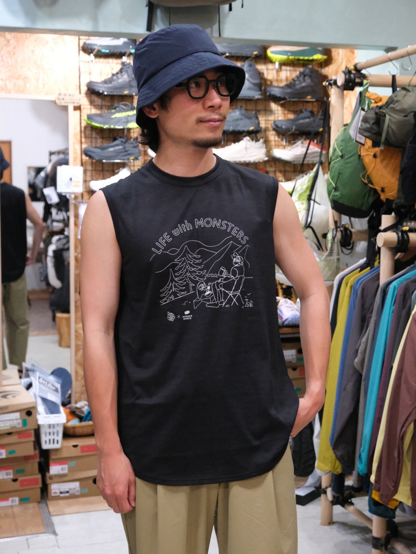 NFC × super.natural リフモンノースリーブTシャツ NFSN-04【narifuri】