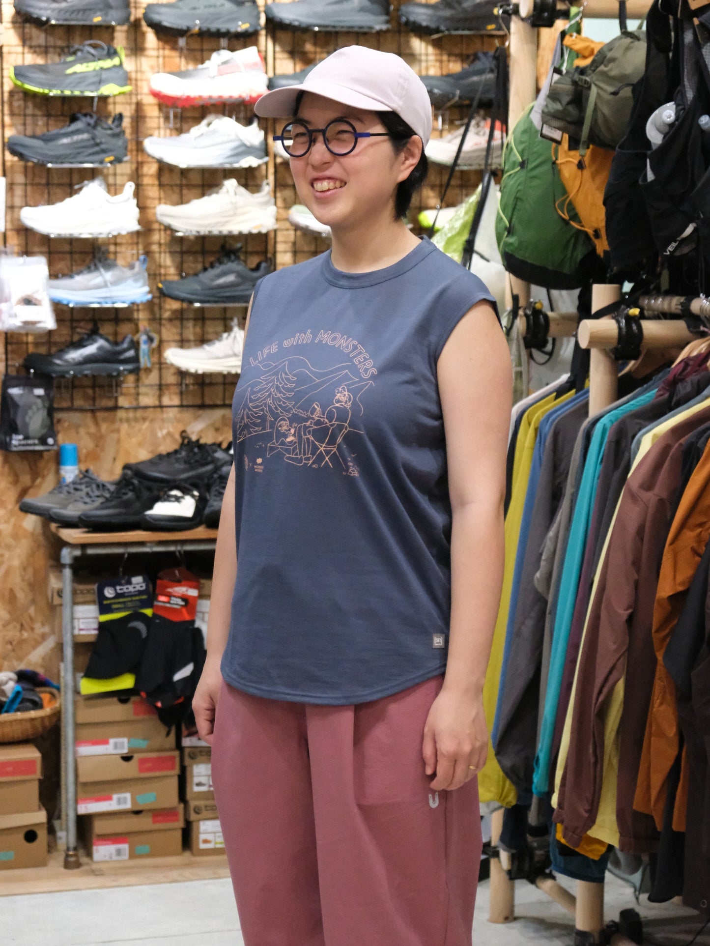 NFC × super.natural リフモンノースリーブTシャツ NFSN-04【narifuri】