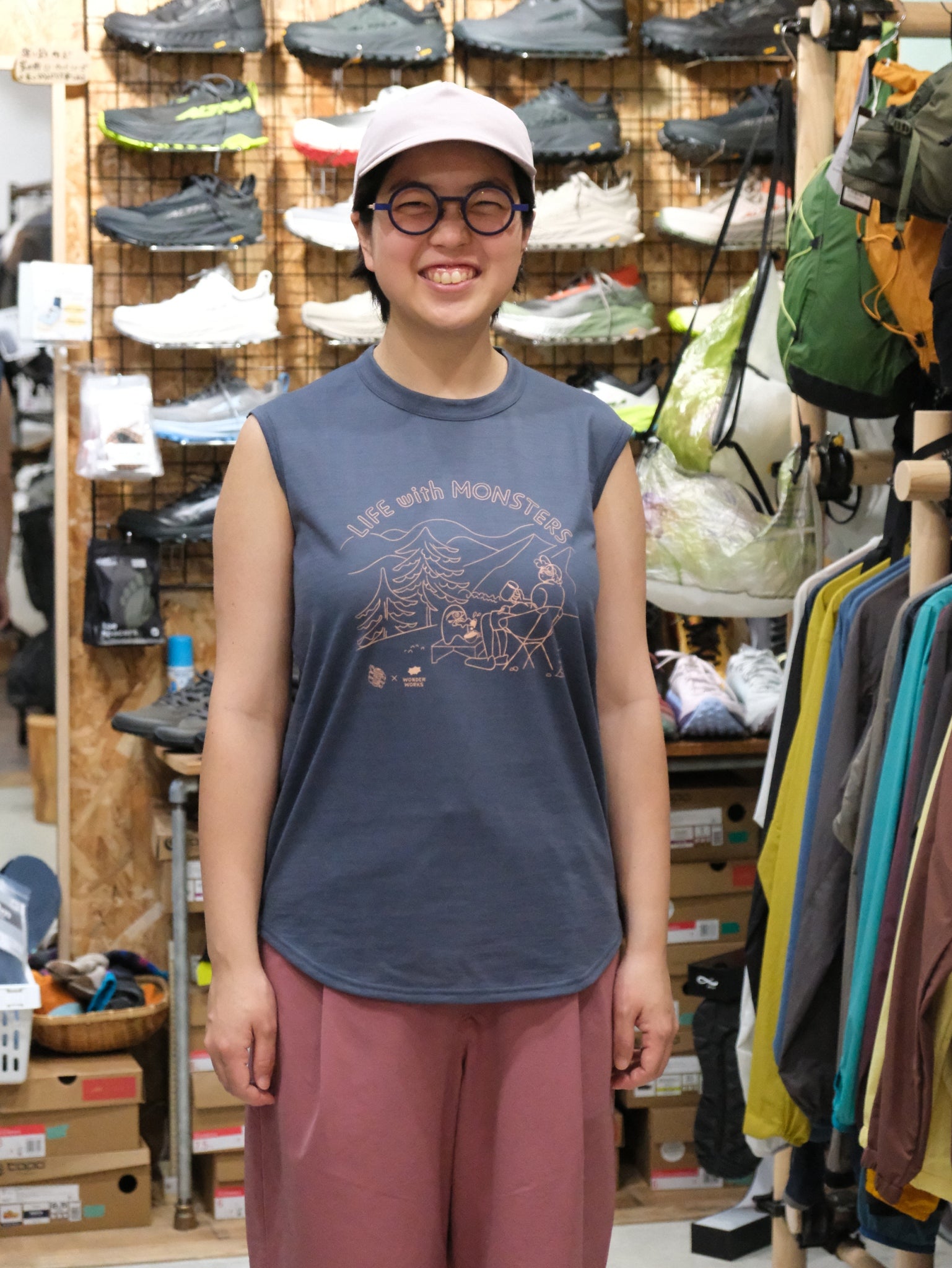 NFC × super.natural リフモンノースリーブTシャツ NFSN-04【narifuri