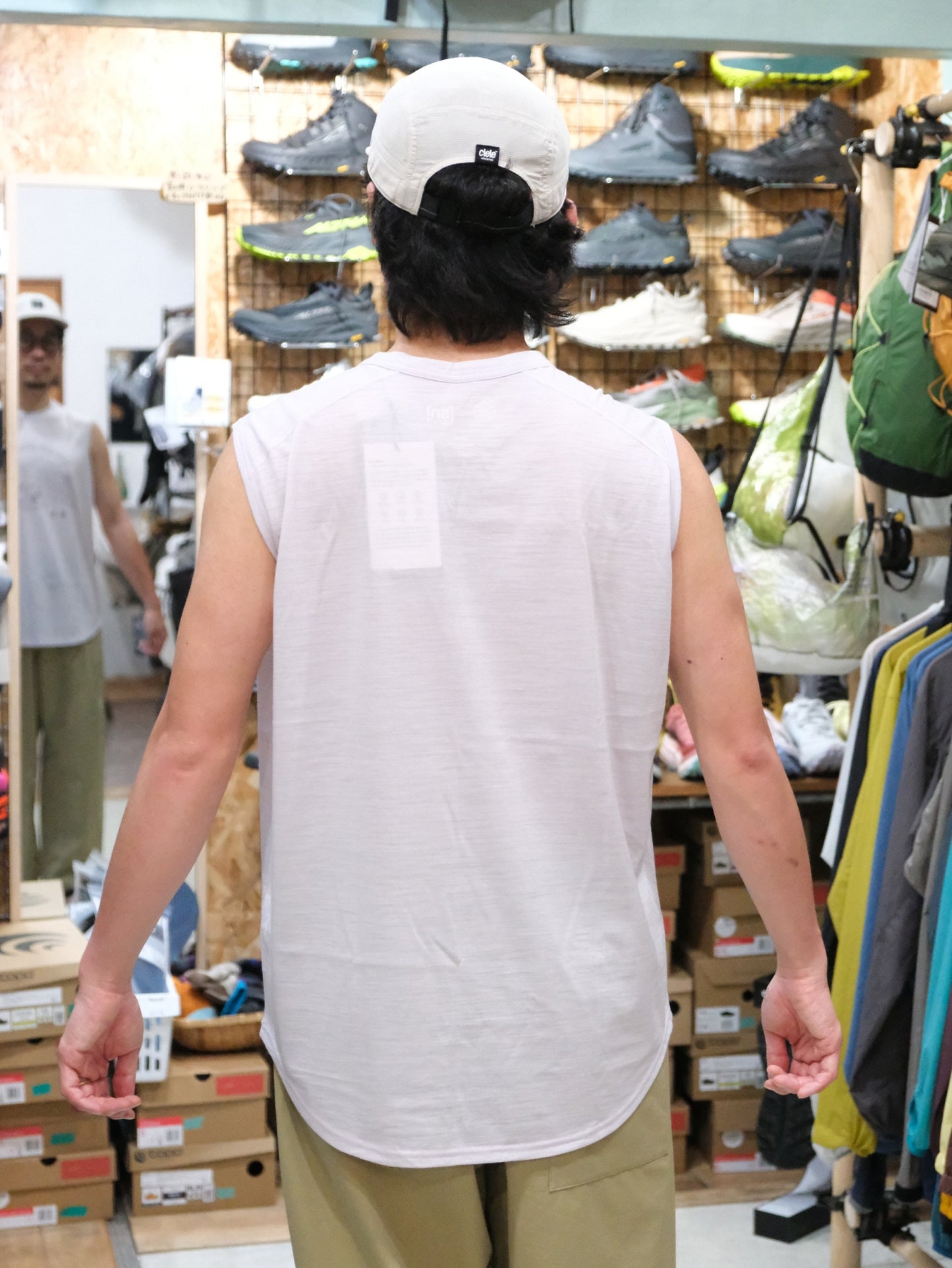 NFC × super.natural リフモンノースリーブTシャツ NFSN-04【narifuri】