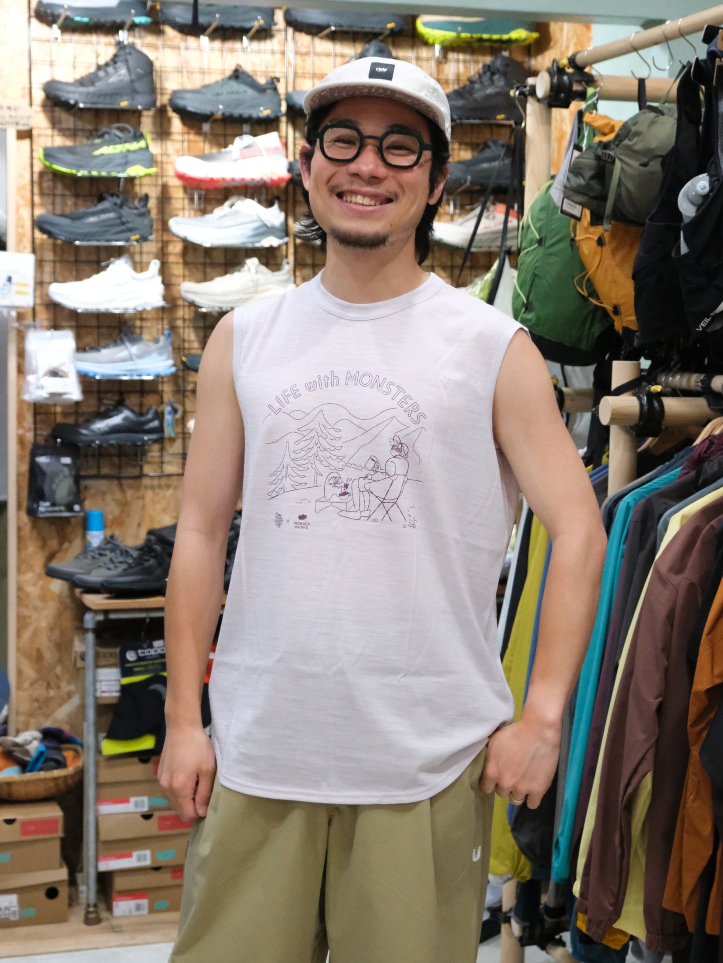 NFC × super.natural リフモンノースリーブTシャツ NFSN-04【narifuri】