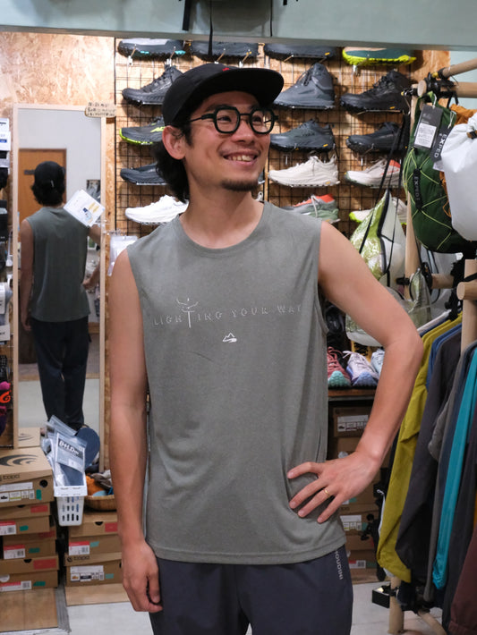 Doo-Bop Sleeveless T-Shirt（最薄の張りつかないノースリーブ）【milestone】