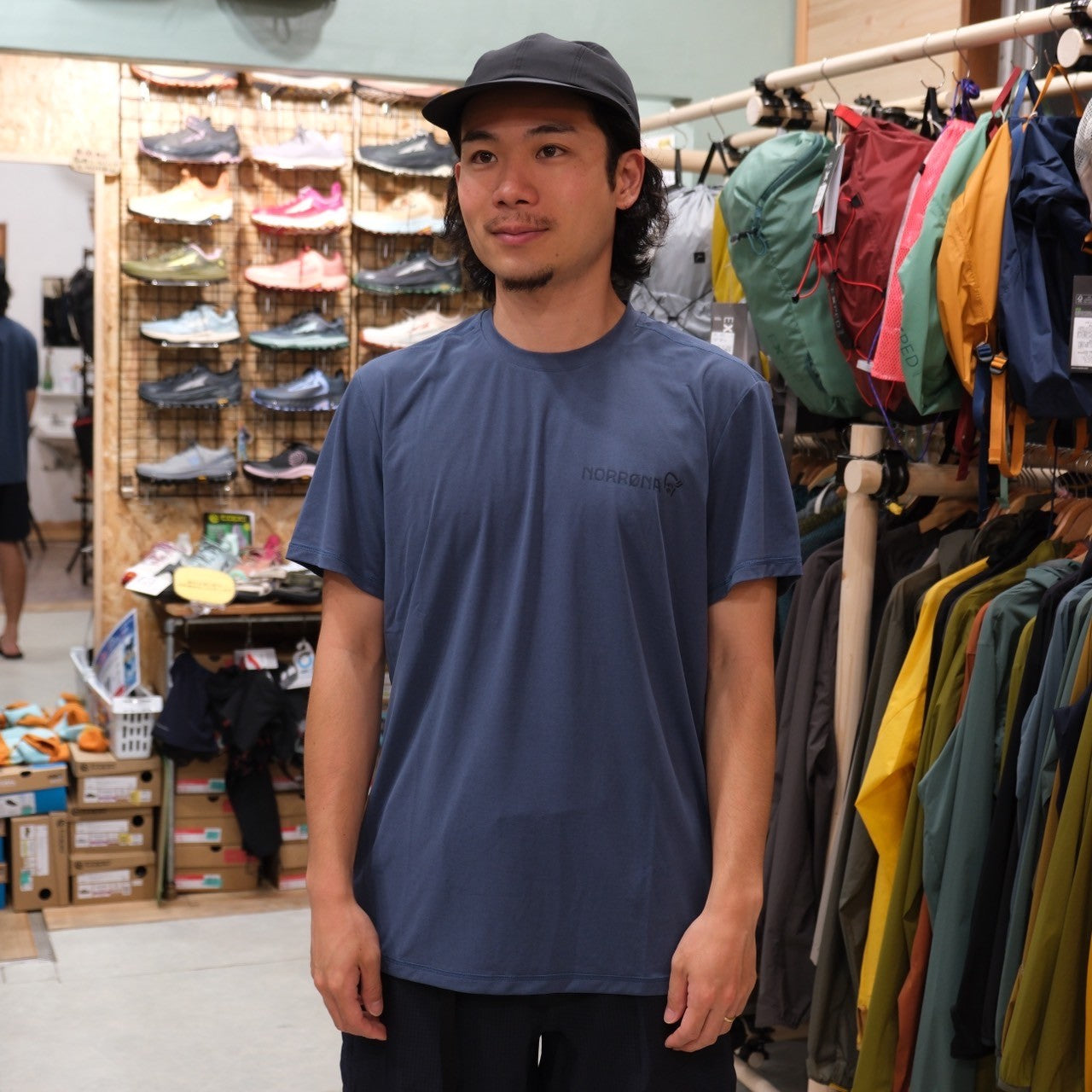 femund tech T-Shirt Mens（吸湿速乾・軽量）【NORRØNA】