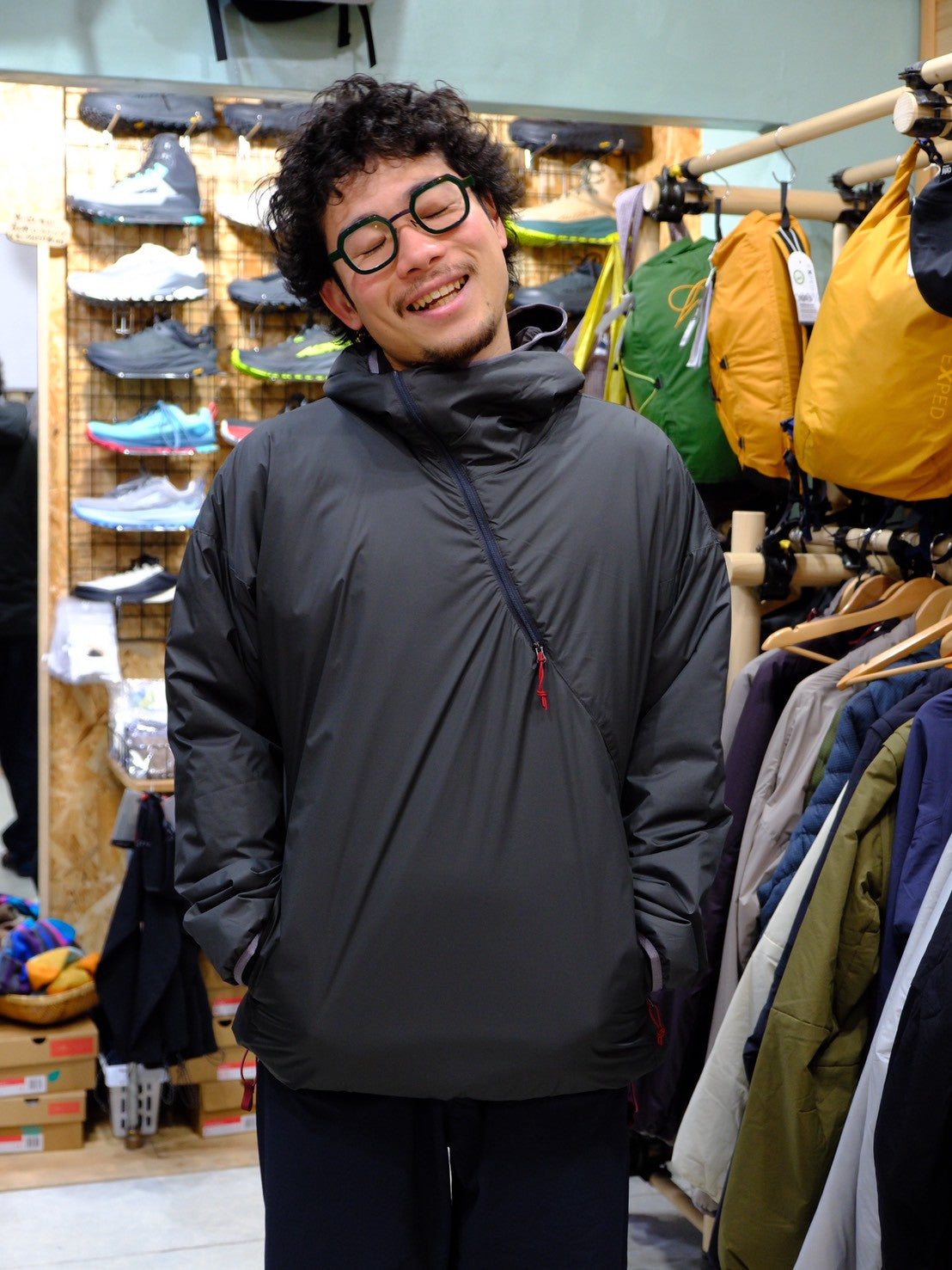 ヨヒヤミ（ウール中綿のインシュレーション）【AXESQUIN凌】