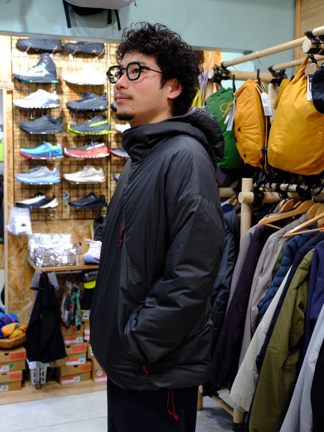 ヨヒヤミ（ウール中綿のインシュレーション）【AXESQUIN凌】