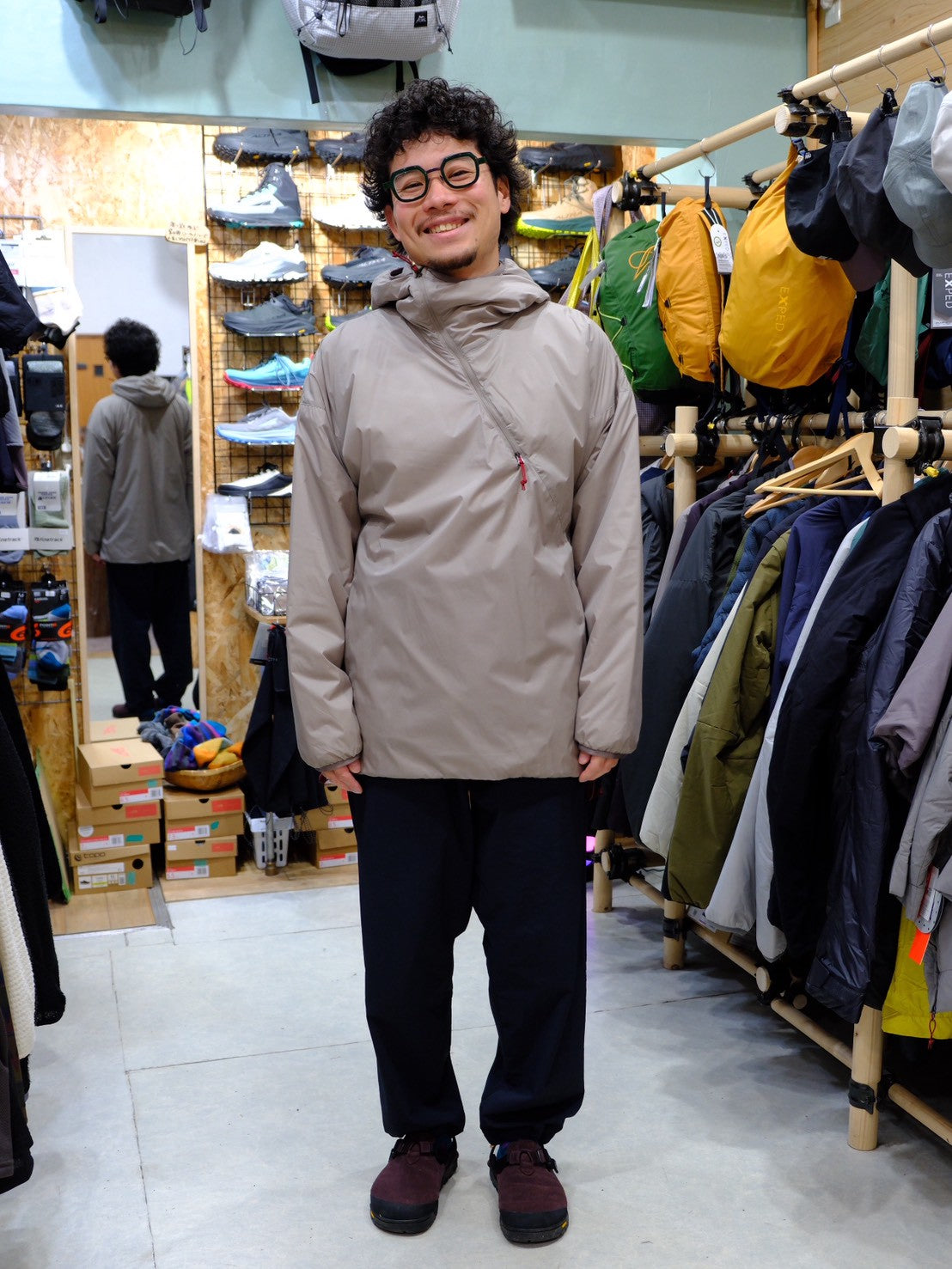 ヨヒヤミ（ウール中綿のインシュレーション）【AXESQUIN凌】