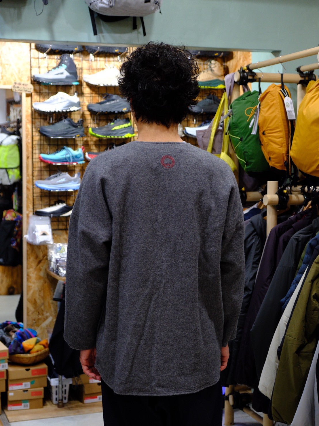 マタギ 尾州（通気性抜群のウールシャツ）【AXESQUIN凌】