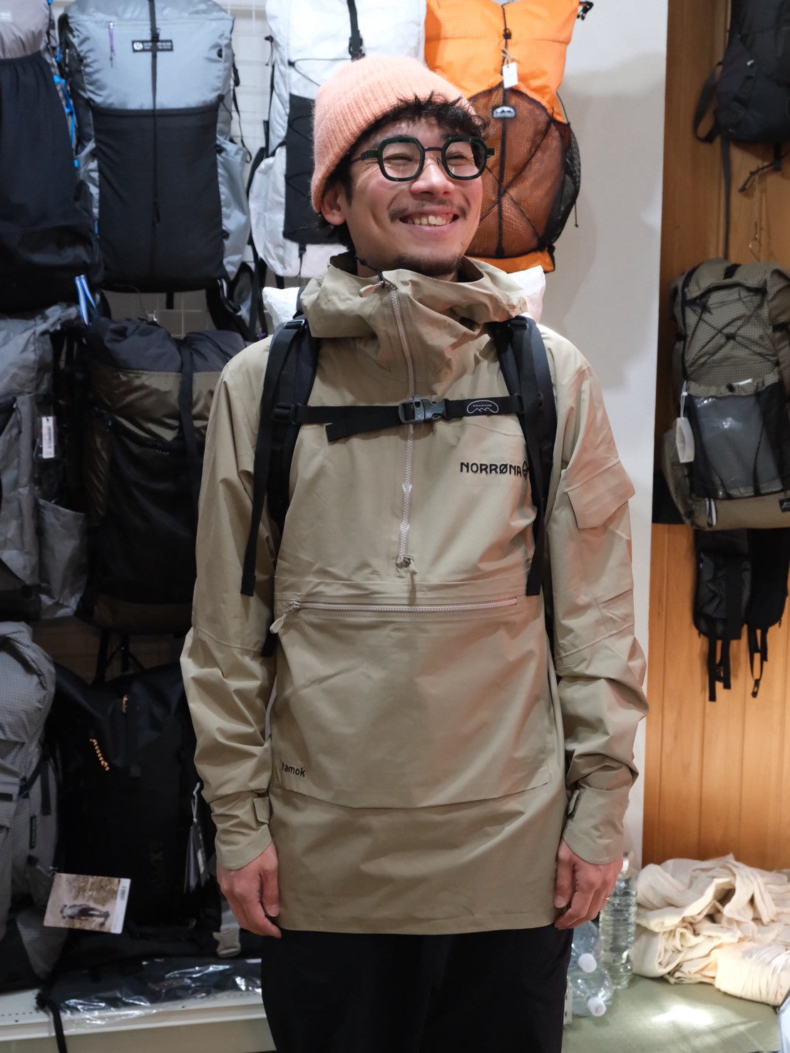 tamok dri1 Anorak MENS（軽量コンパクトなハードシェル）【NORRONA】