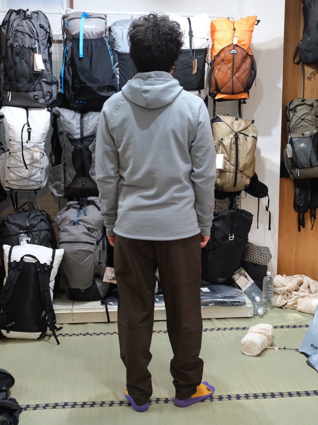 Soft Shell Fleece Pant Men's（裏地付き軽量パンツ）【AXESQUIN】★旧製品の為、30％OFF