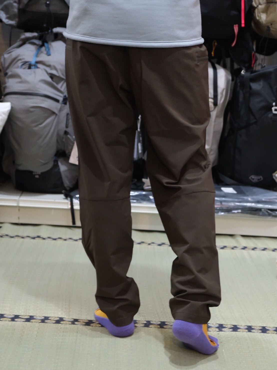 Soft Shell Fleece Pant Men's（裏地付き軽量パンツ）【AXESQUIN】★旧製品の為、30％OFF