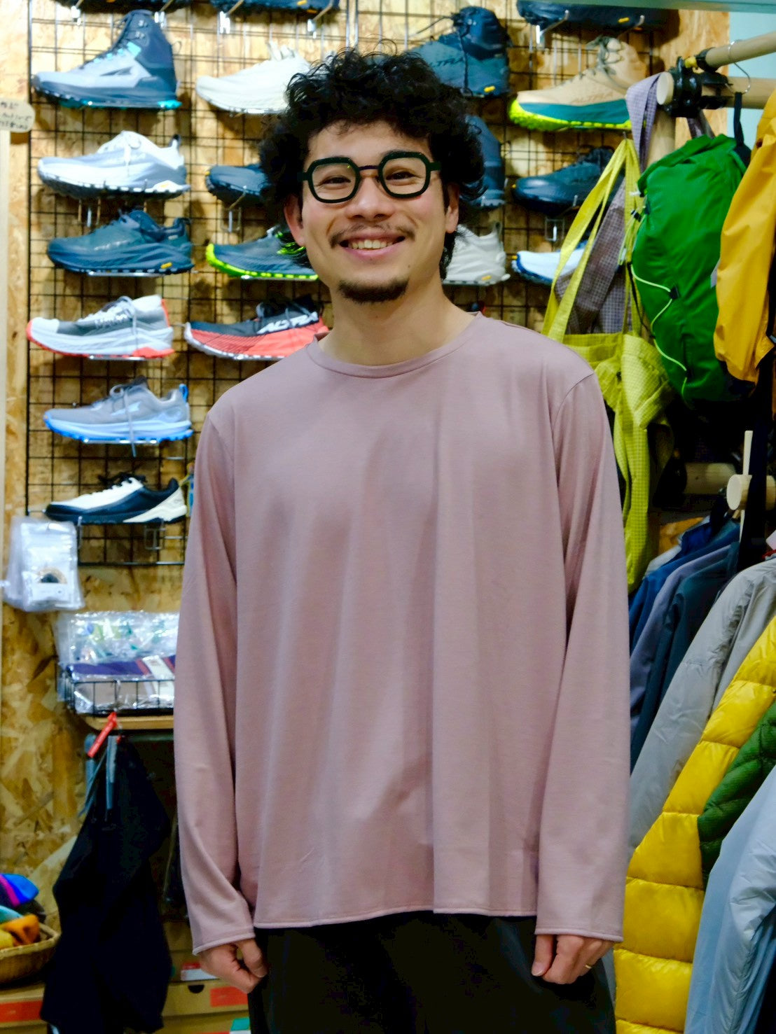 WUNDERWEAR ロングスリーブTシャツ（メリノウール混／Tシャツ）【BRING】