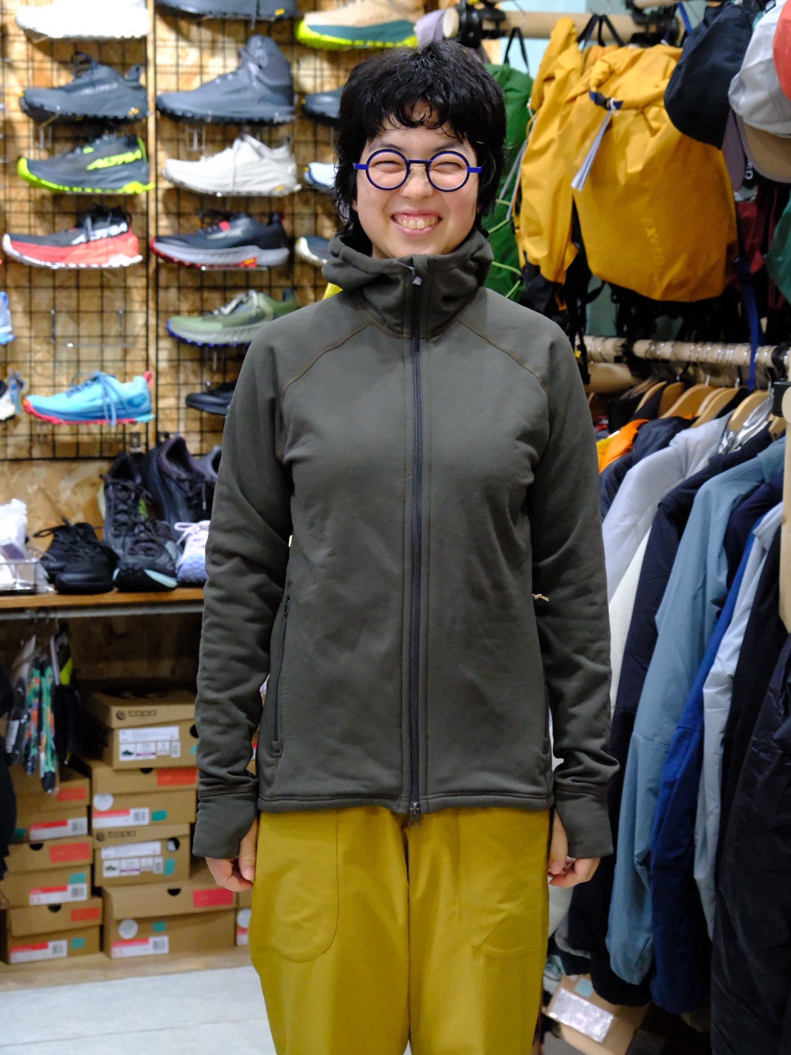 Ws Power Houdi （肌触りフワトロな厚手のあったかフリース）【HOUDINI】