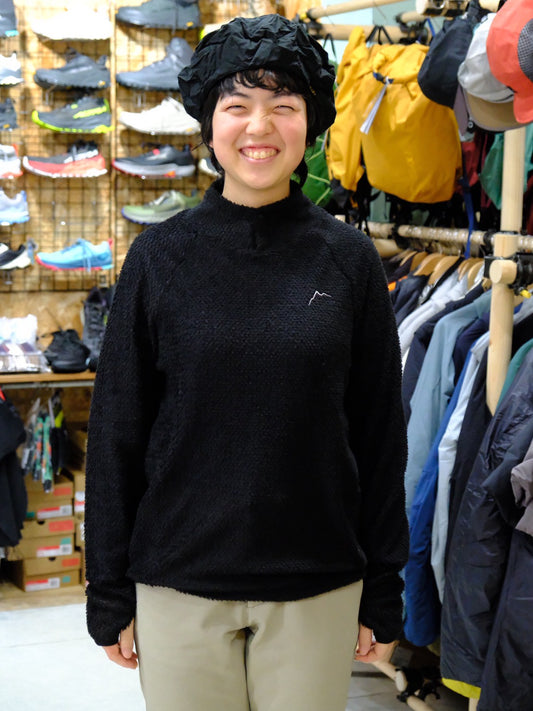 Snap Alpha Pullover（ちょっとハイネックであたたかい/軽量コンパクト）【CAYL】