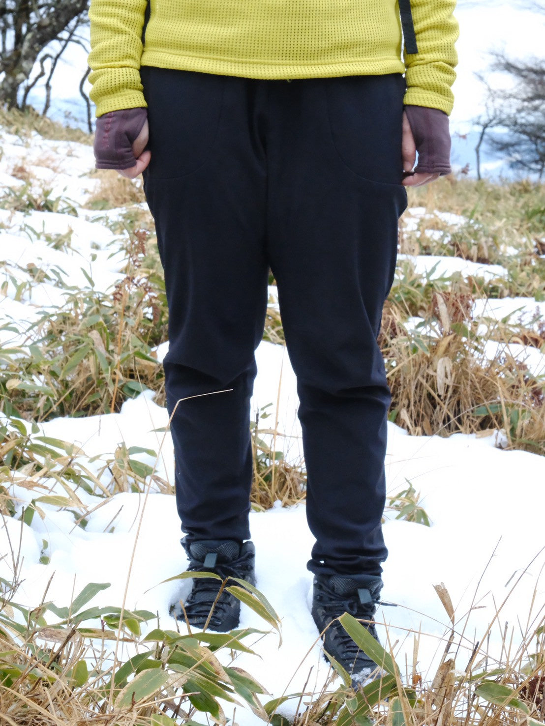 FORGE WOOL PANTS（分厚くないのにしっかり暖かい/ストレッチ）【STATIC】