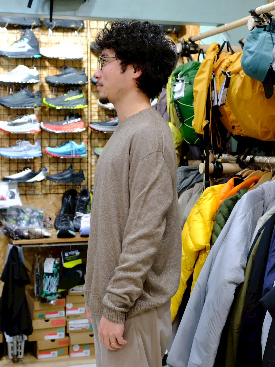 ROAR CREW（臭わないオクタ／メリノウール混／クルーネック）【STATIC】