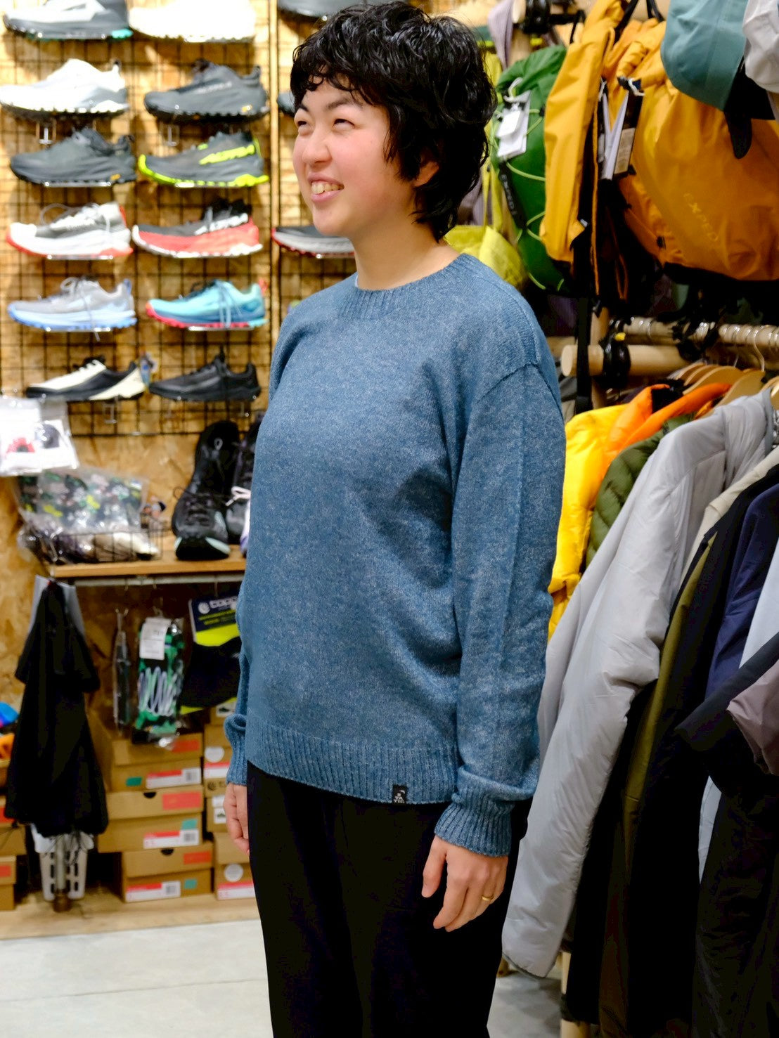 ROAR CREW（臭わないオクタ／メリノウール混／クルーネック）【STATIC