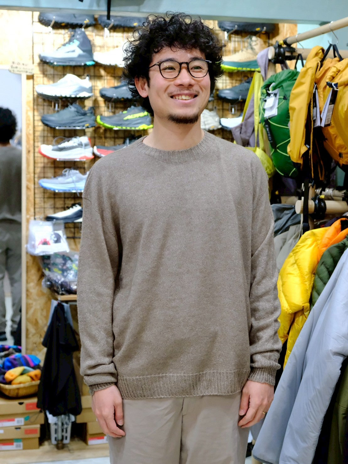 ROAR CREW（臭わないオクタ／メリノウール混／クルーネック）【STATIC