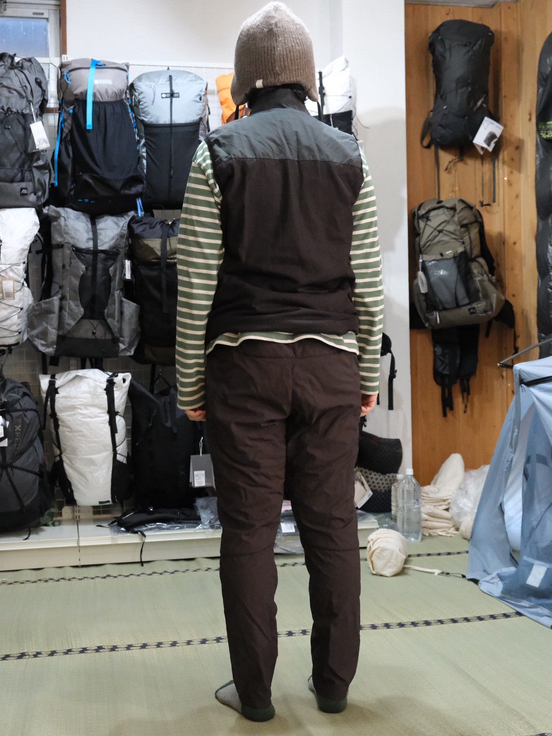 ORBIT WINTER PANTS（膝上の裏地がオクタで暖かい）【STATIC】