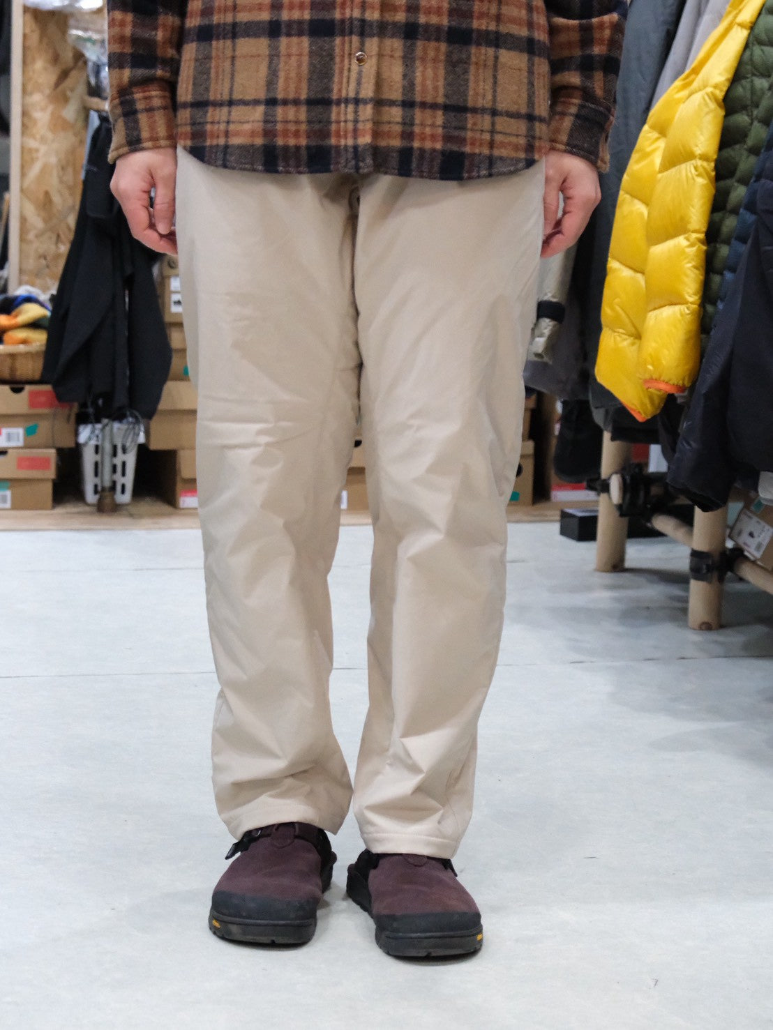 HIKE & BIKE JOGGER PANTS（裏地オクタの軽量あったかパンツ）【PAPERSKY】