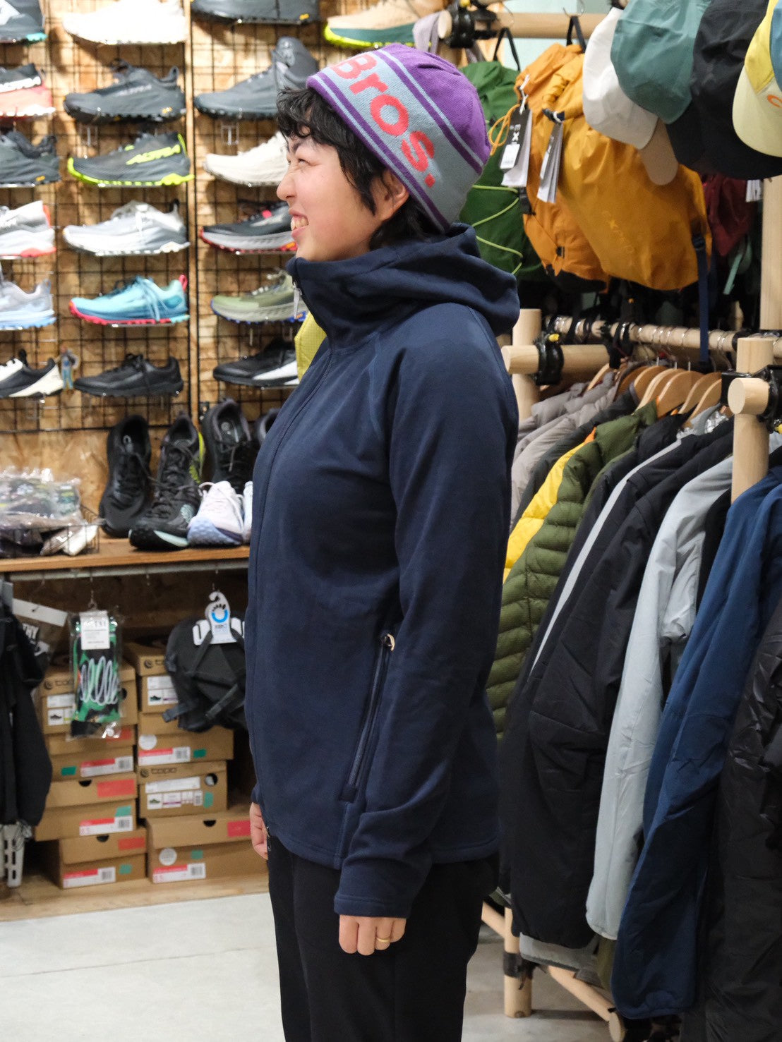 Ws Outright Houdi（毛布にくるまれているような着心地の中厚地フリース）【HOUDINI】