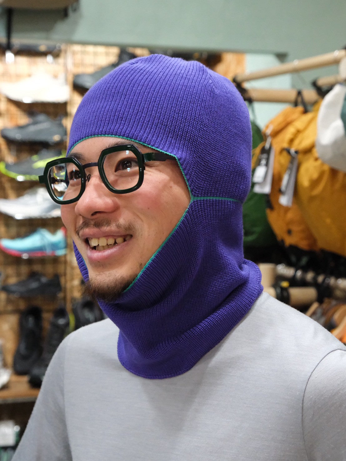 Glimmer Watch 【バラクラバにもなるニット帽】【halo commodity】