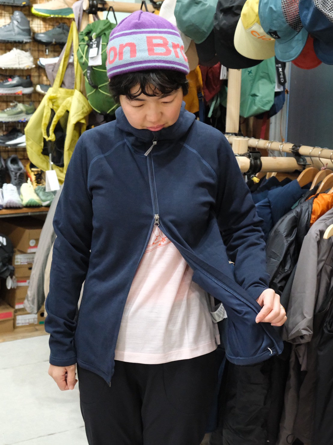 Ws Outright Houdi（毛布にくるまれているような着心地の中厚地フリース）【HOUDINI】