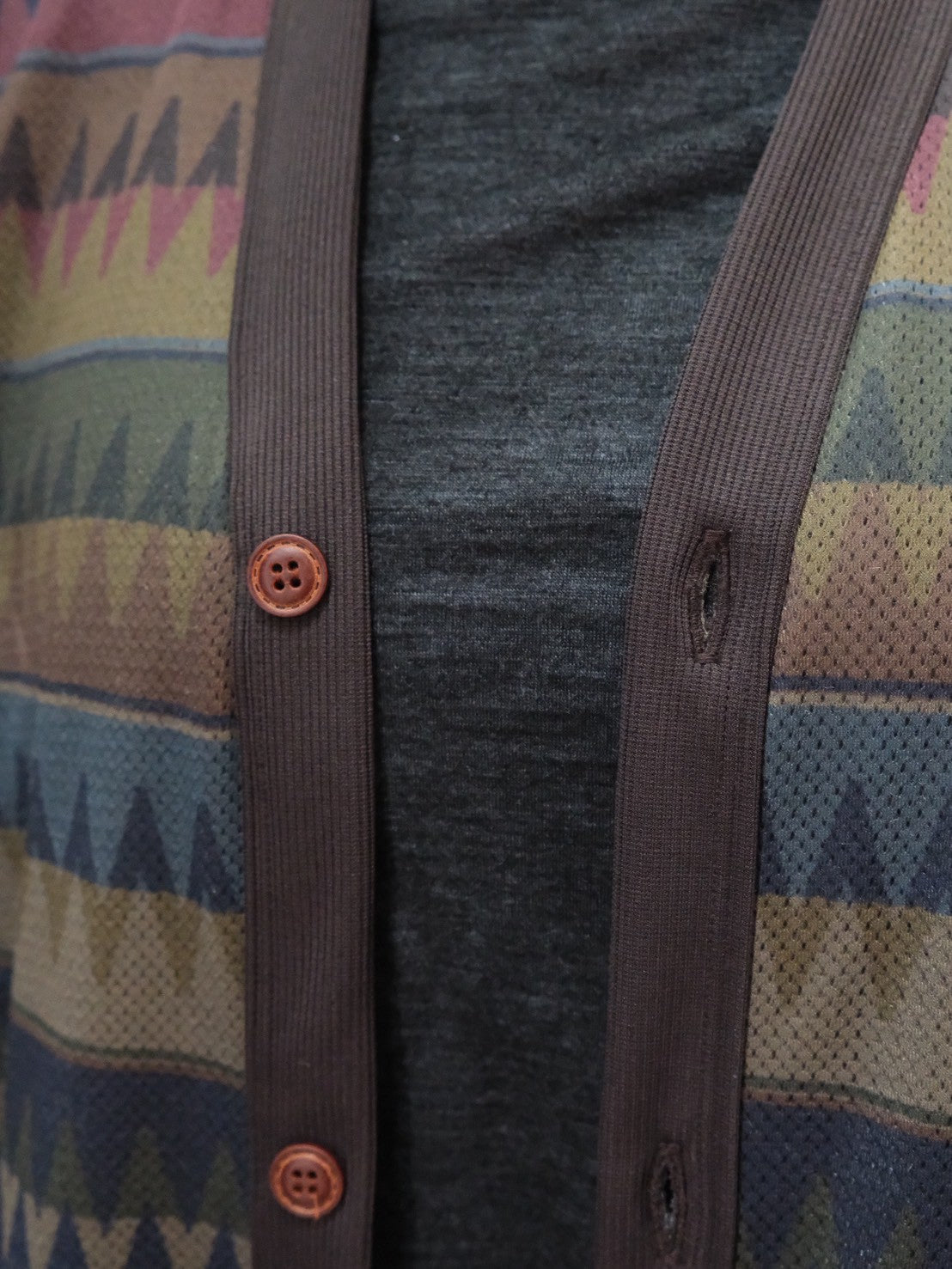 NFC Octaプリントカーディガン NF1218（総柄プリントのオクタカーディガン）【narifuri】