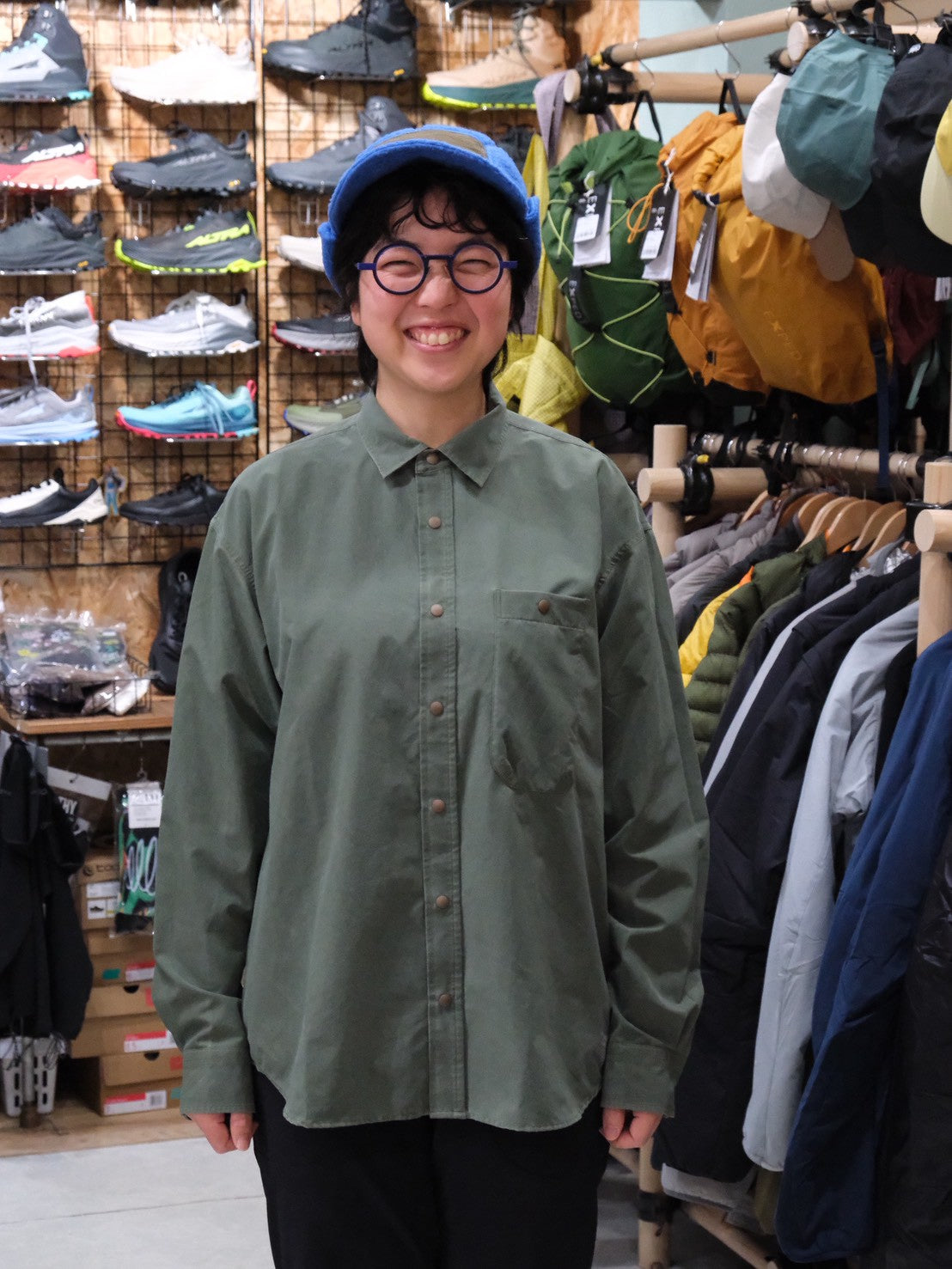 NFC ピグメントメッシュシャツ NF4059（通気性◎／ヴィンテージ感のある風合いのシャツ）【narifuri】