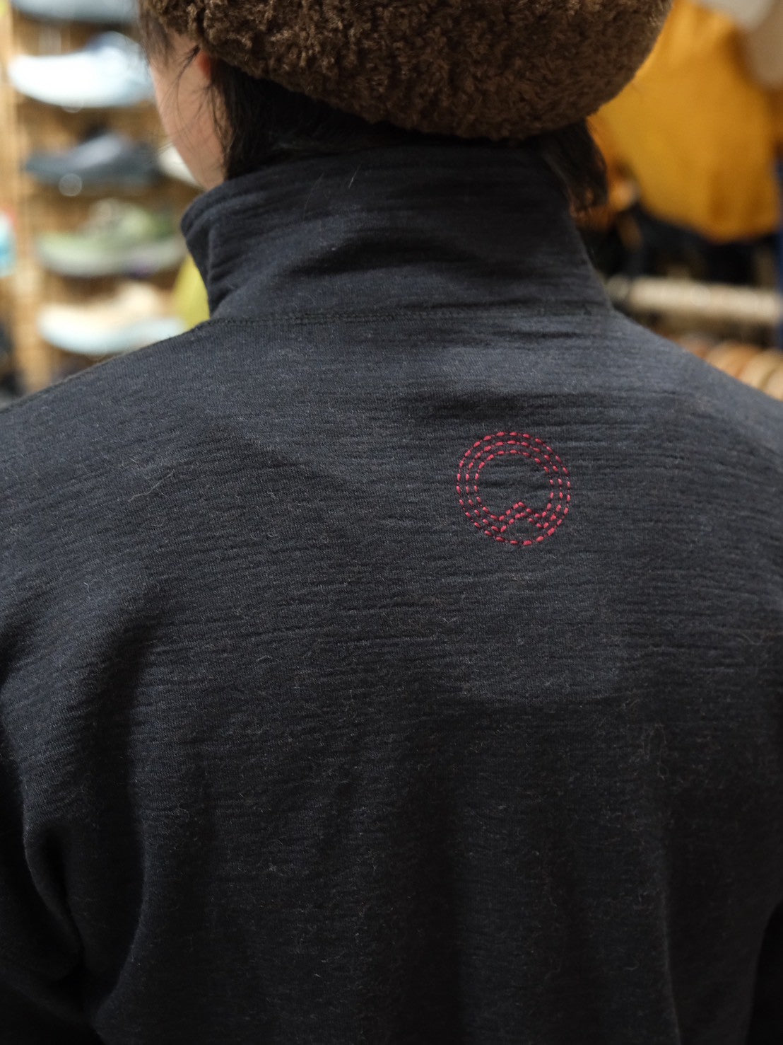 ニンジャセーター（ウール・高い通気性）【AXESQUIN 凌】