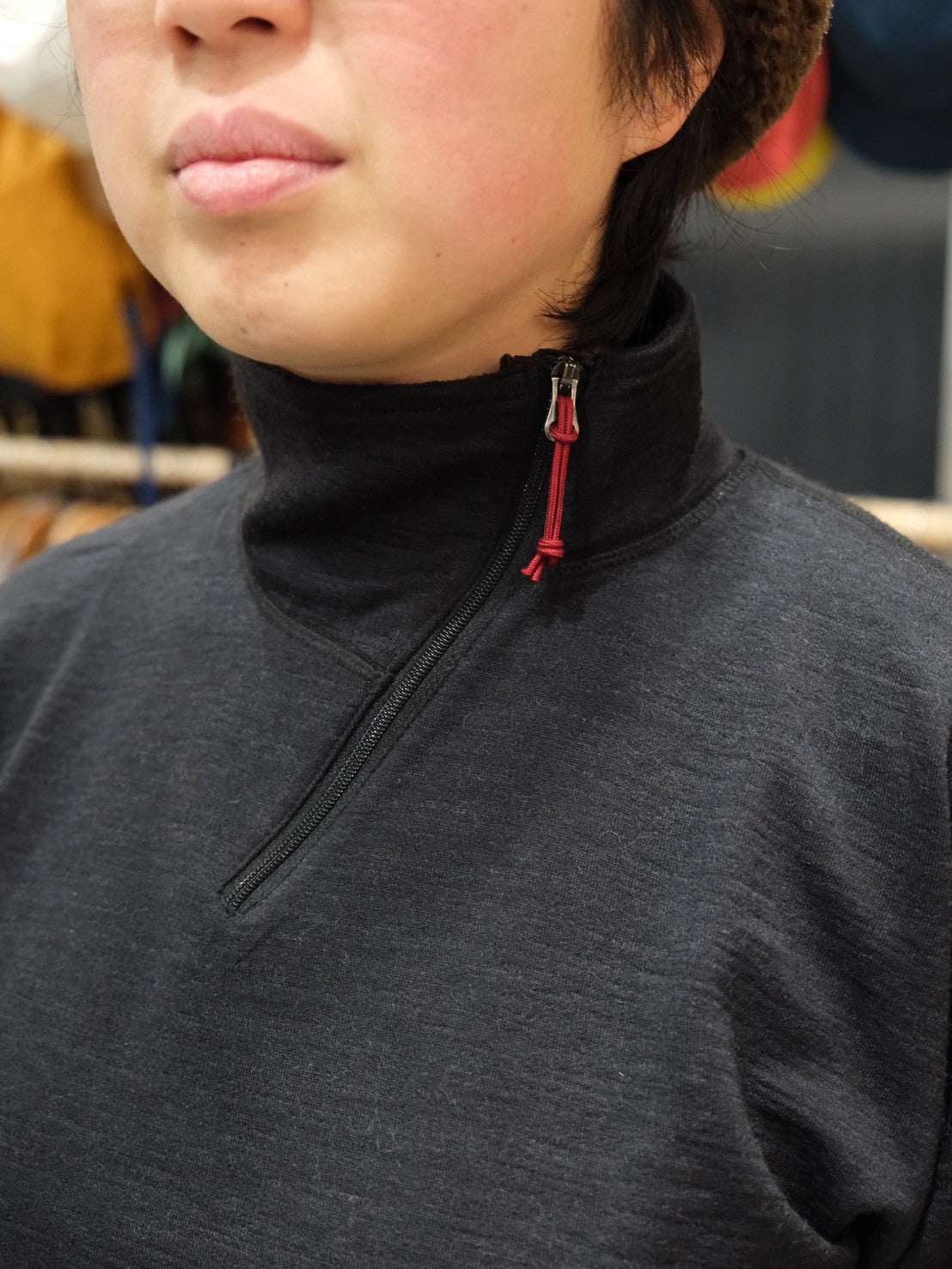 ニンジャセーター（ウール・高い通気性）【AXESQUIN 凌】