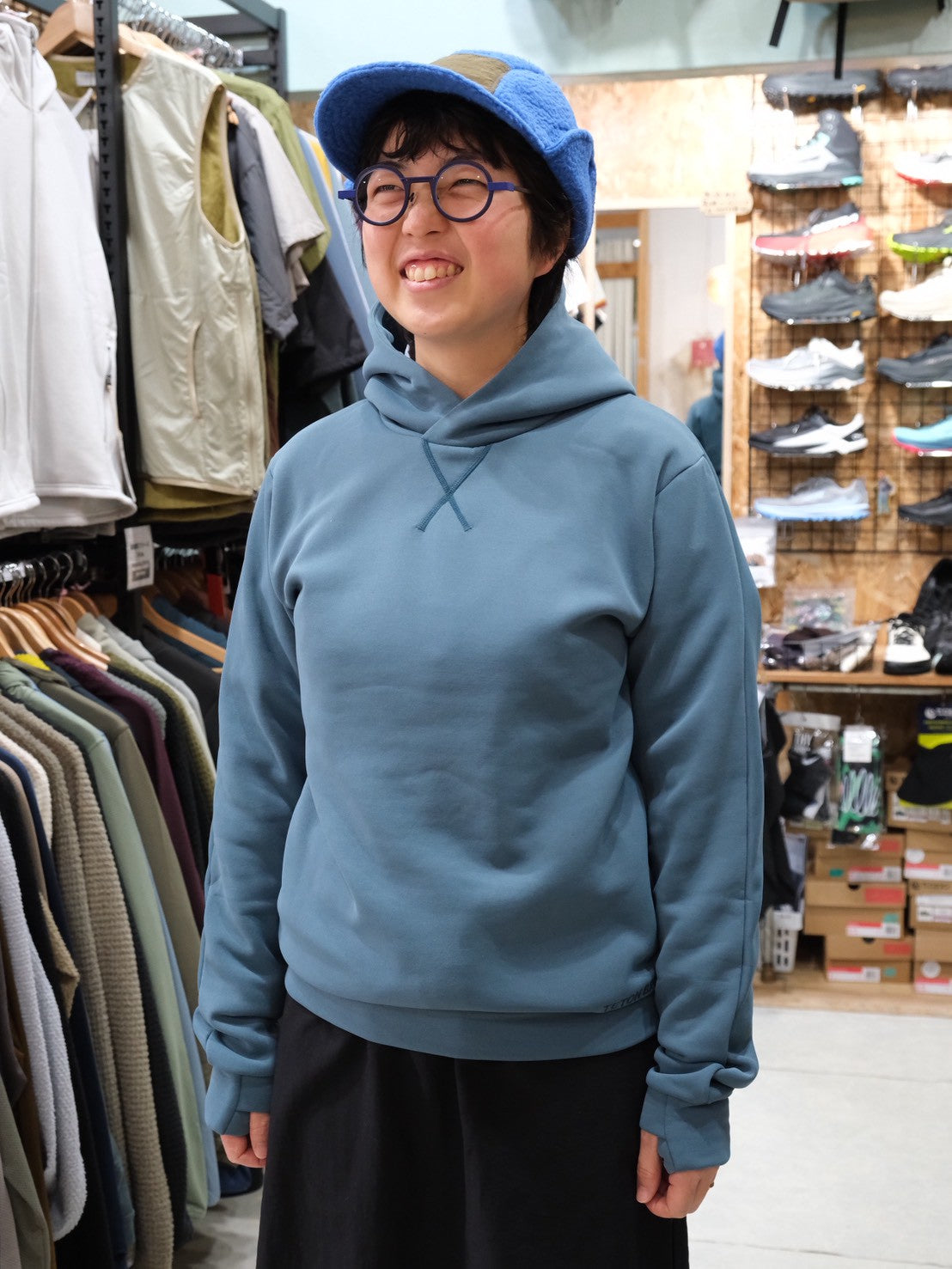 WS OCTA Fleece Hoody（スウェットのようにラフに着れるオクタのフーディ）【Teton Bros.】
