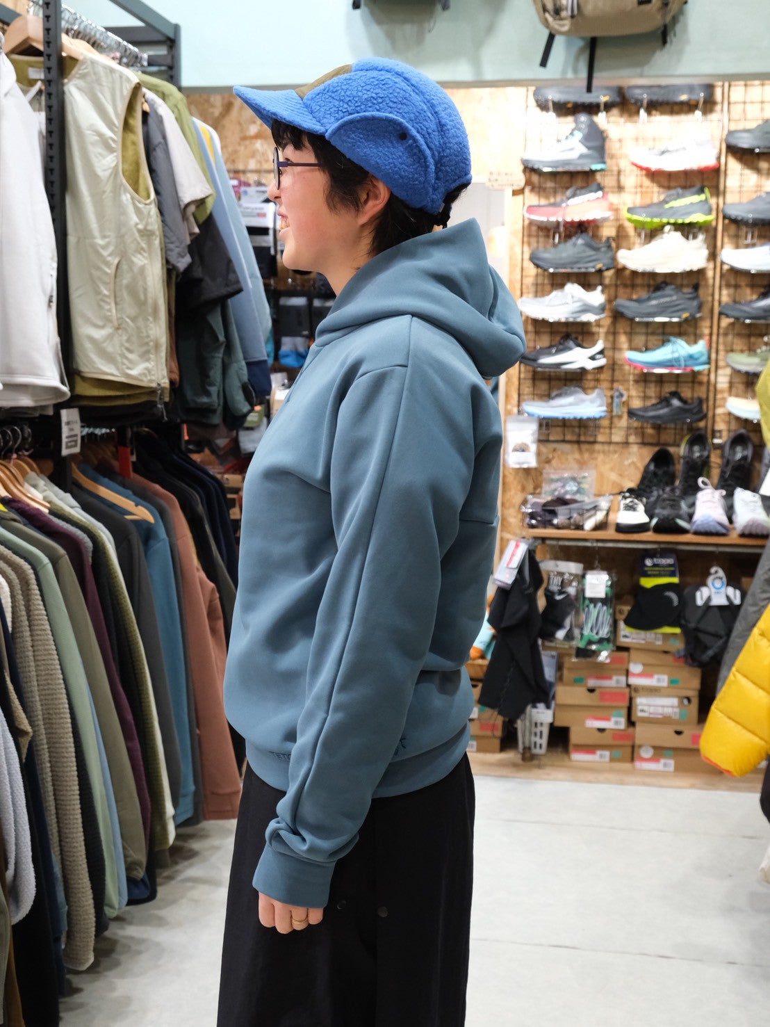 WS OCTA Fleece Hoody（スウェットのようにラフに着れるオクタの