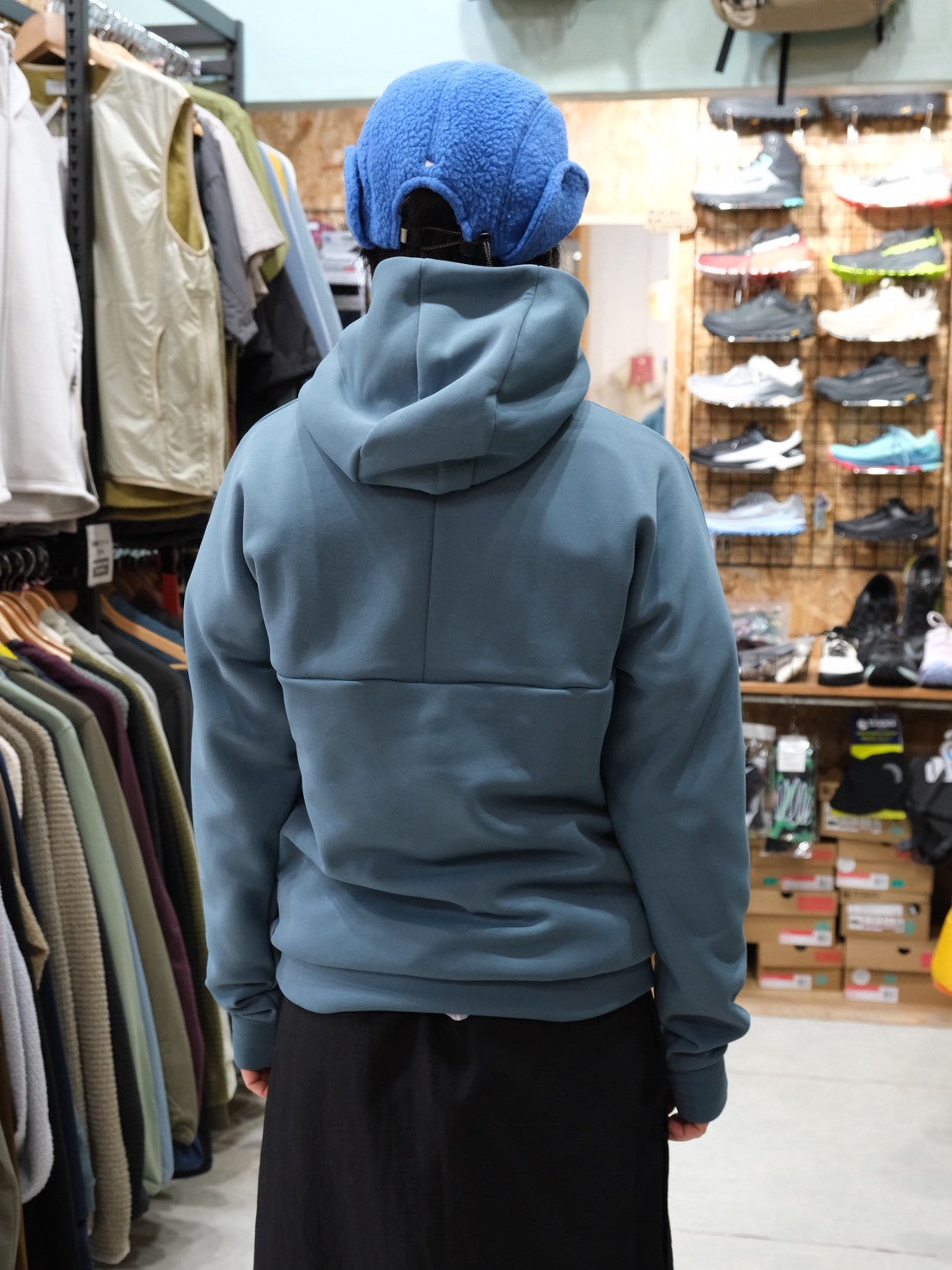 WS OCTA Fleece Hoody（スウェットのようにラフに着れるオクタの