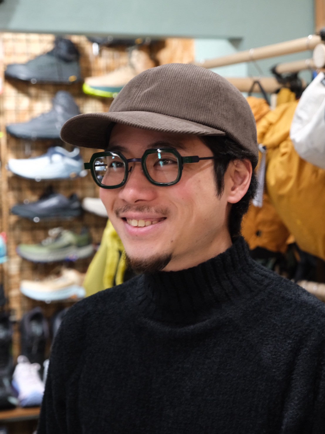 Twig Cap（ツバ広め／コーデュロイ素材のキャップ）【halo commodity