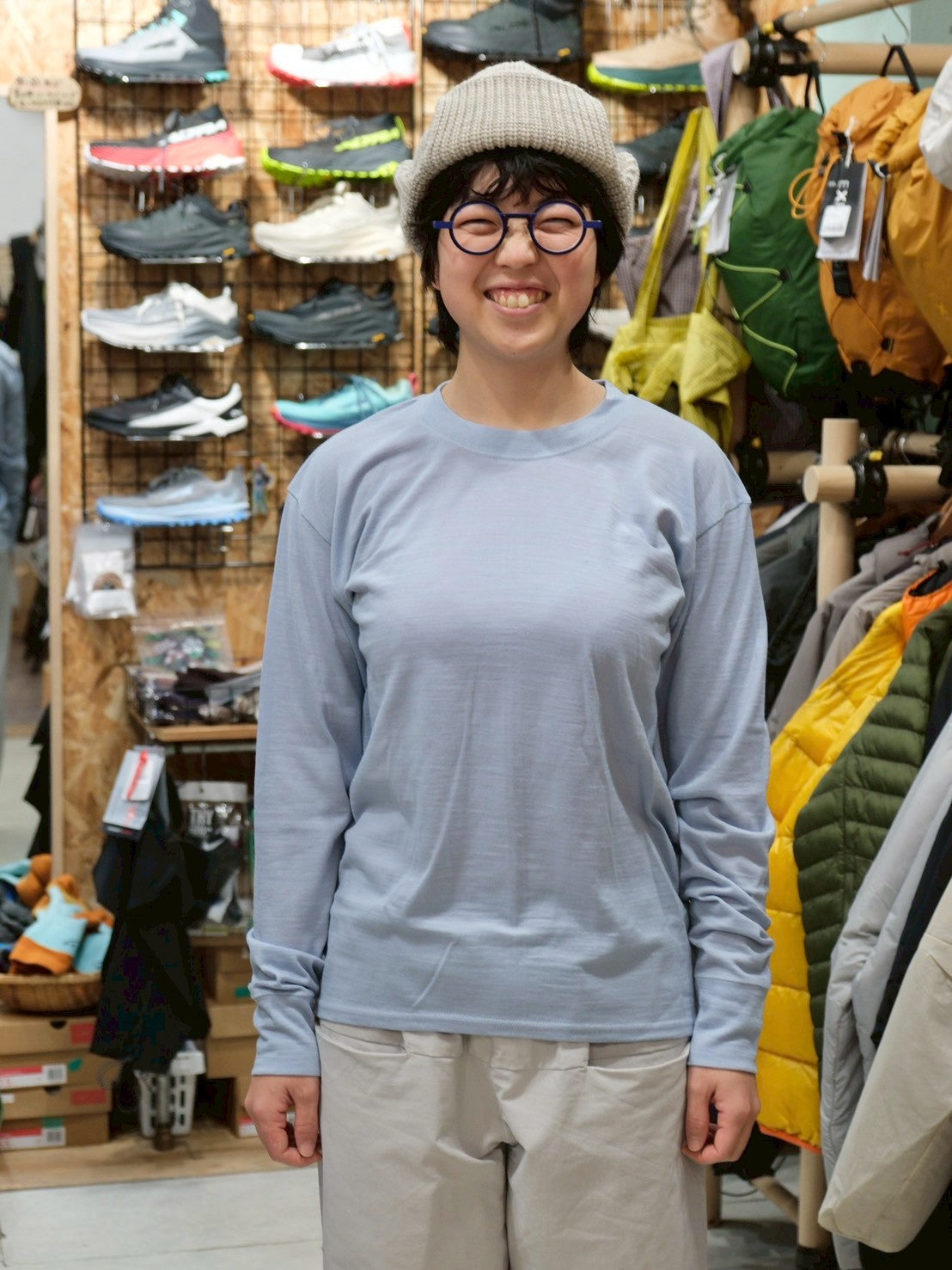 WUNDERWEAR Mid T-shirt Long sleeve 2.0（メリノウール70％・ポリエステル30％）【BRING】