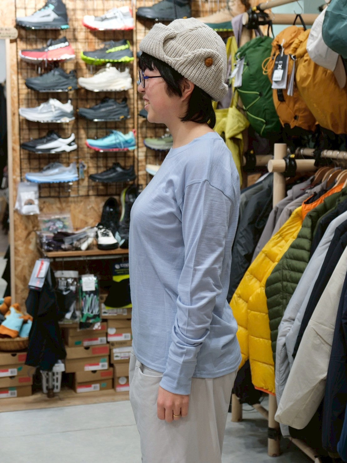 WUNDERWEAR Mid T-shirt Long sleeve 2.0（メリノウール70％・ポリエステル30％）【BRING】