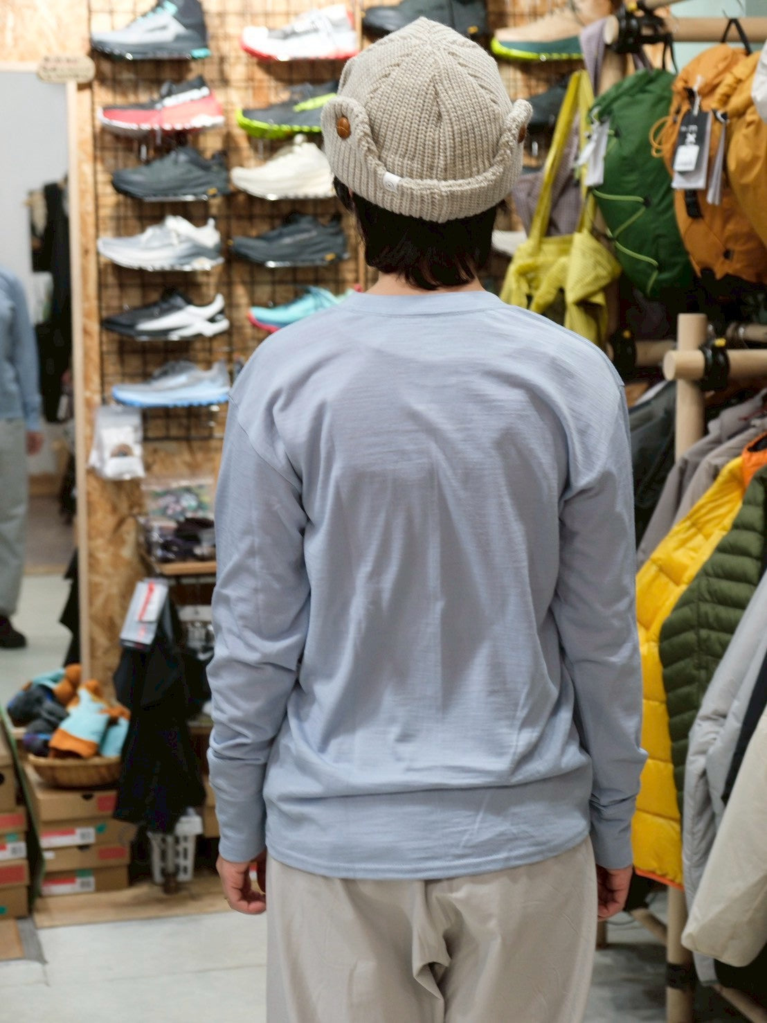 WUNDERWEAR Mid T-shirt Long sleeve 2.0（メリノウール70％・ポリエステル30％）【BRING】