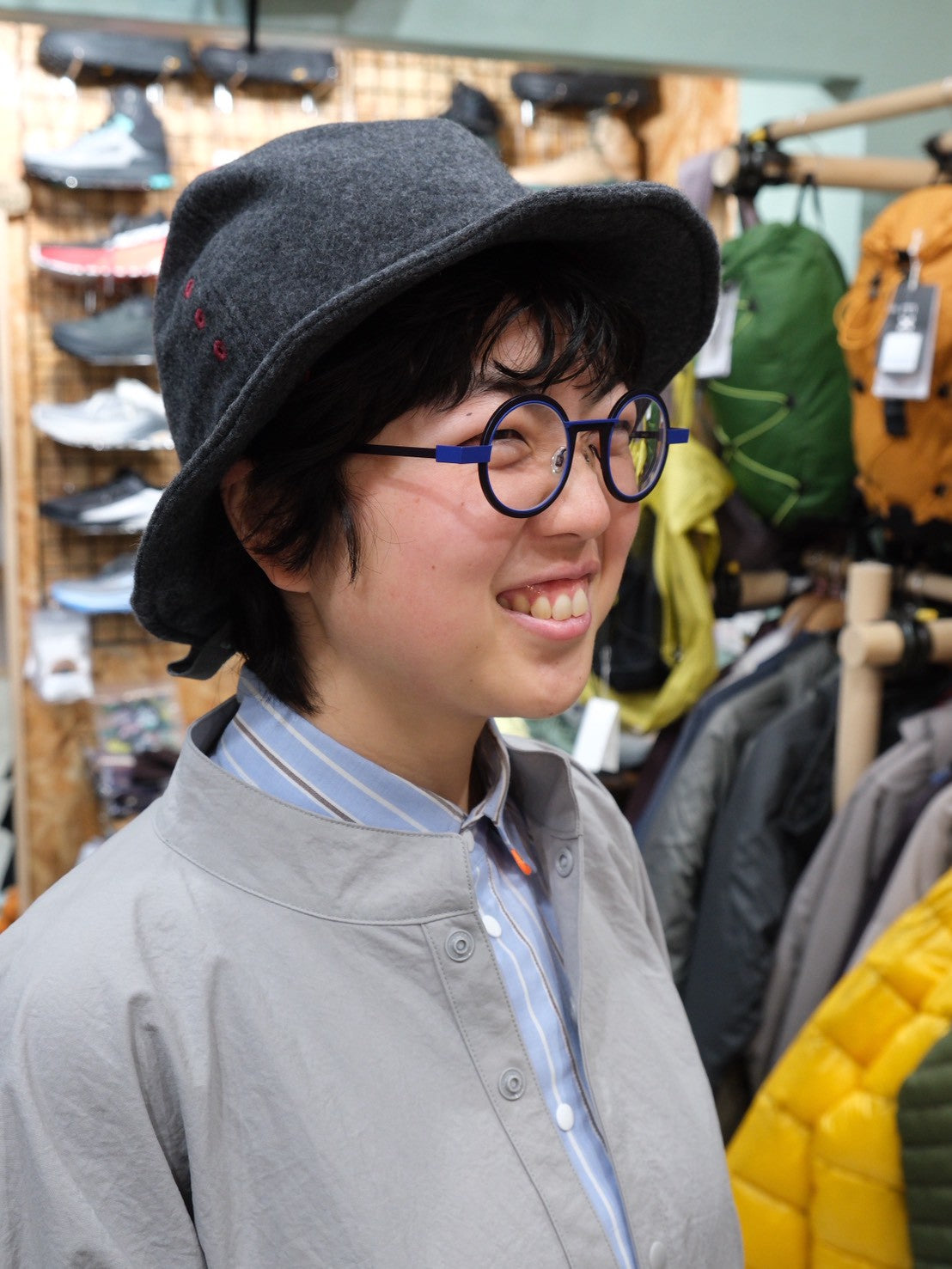 フユボウシ（ツバにワイヤー入り）【AXESQUIN】