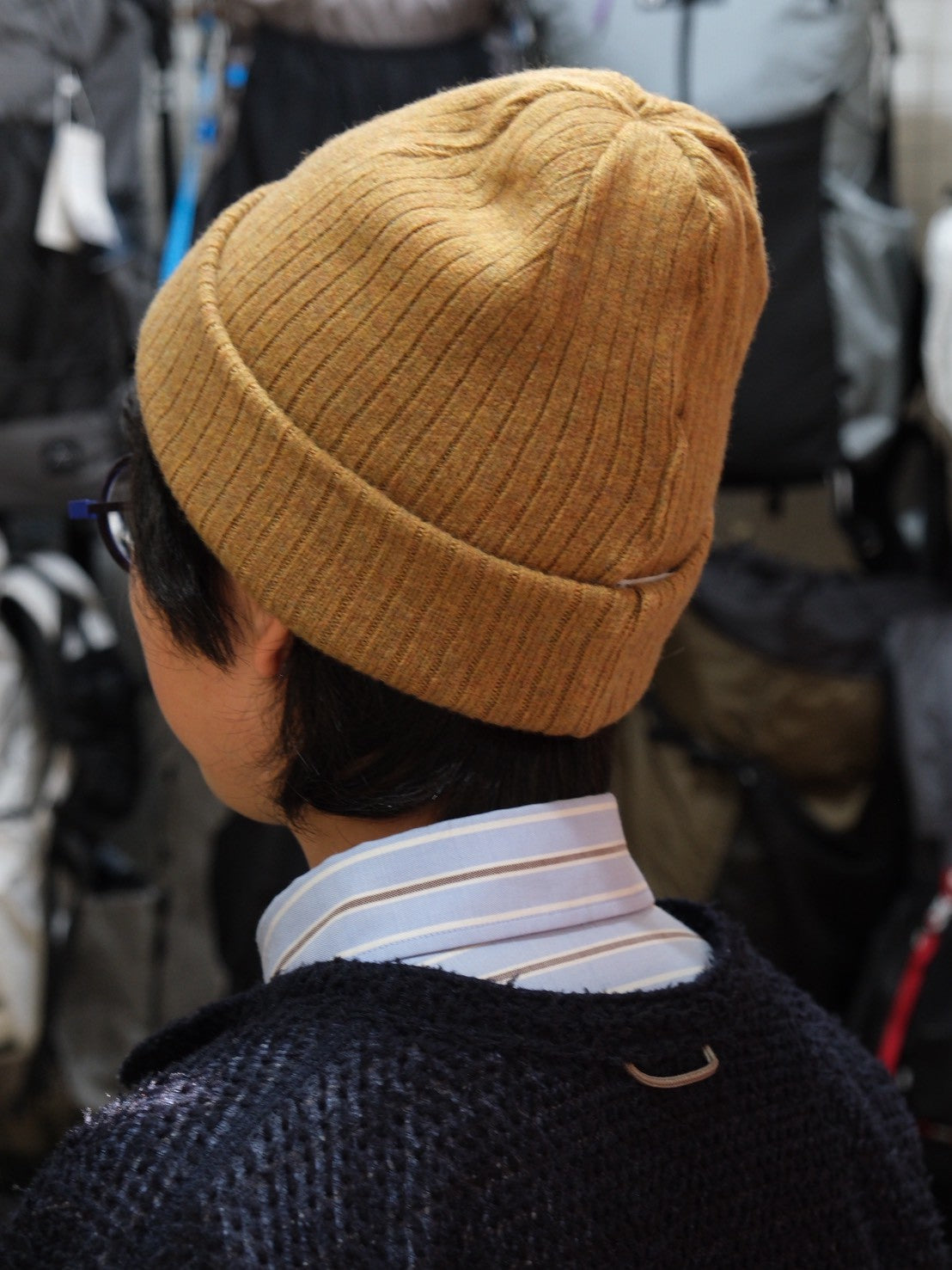 Stratus Cable Watch （裏表で異なる編地のリバーシブルニット帽）【halo commodity】★旧製品の為、20％OFF