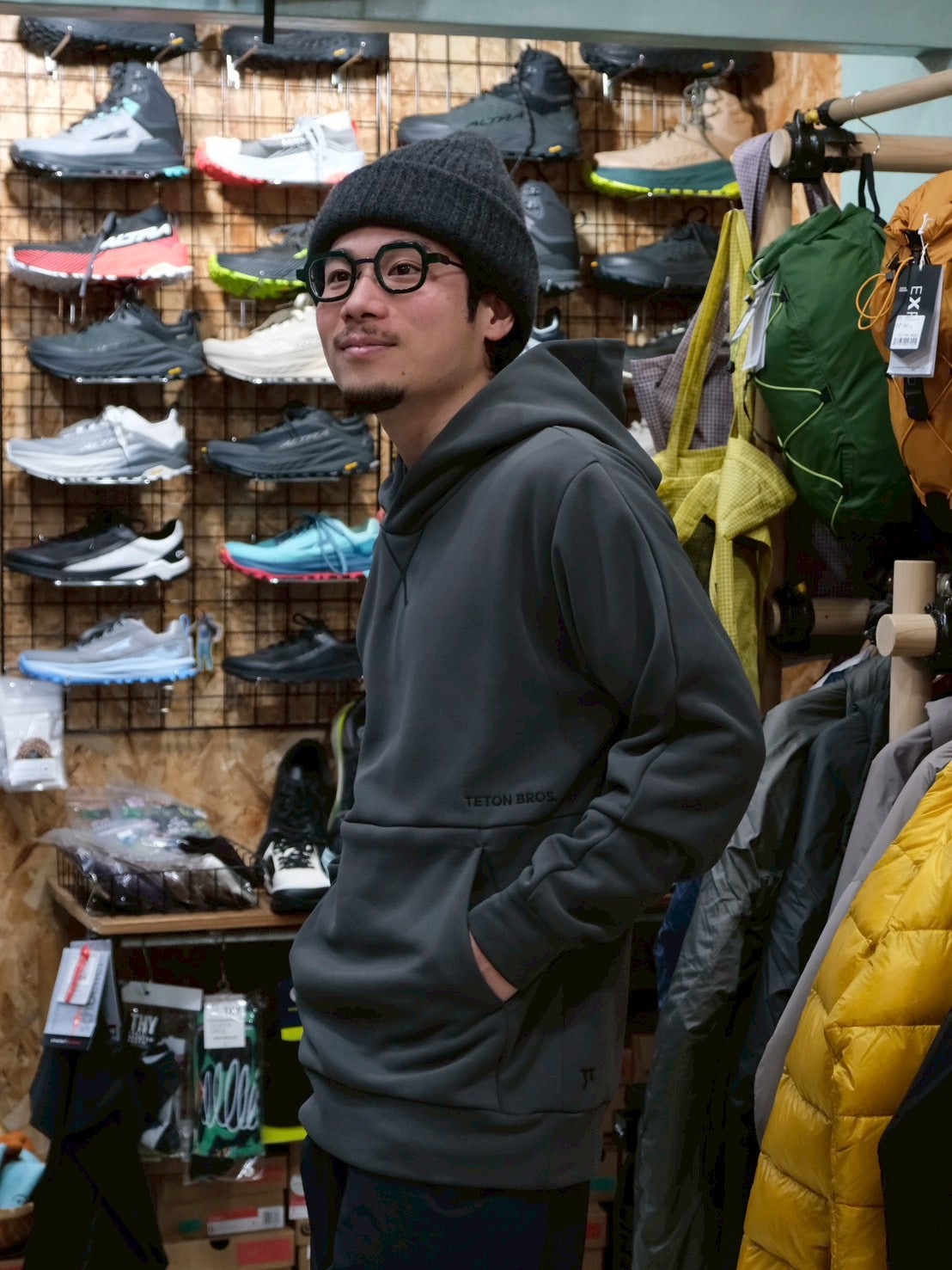 OCTA Fleece Hoody Mens（スウェットのようにラフに着れるオクタの