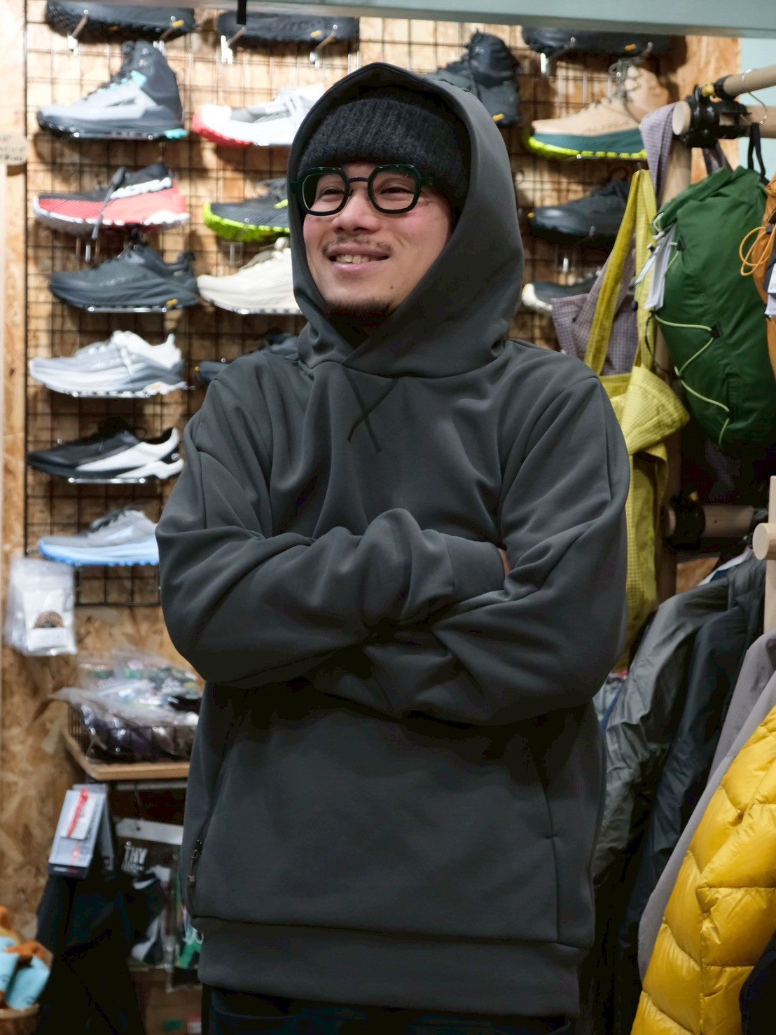 OCTA Fleece Hoody Mens（スウェットのようにラフに着れるオクタの