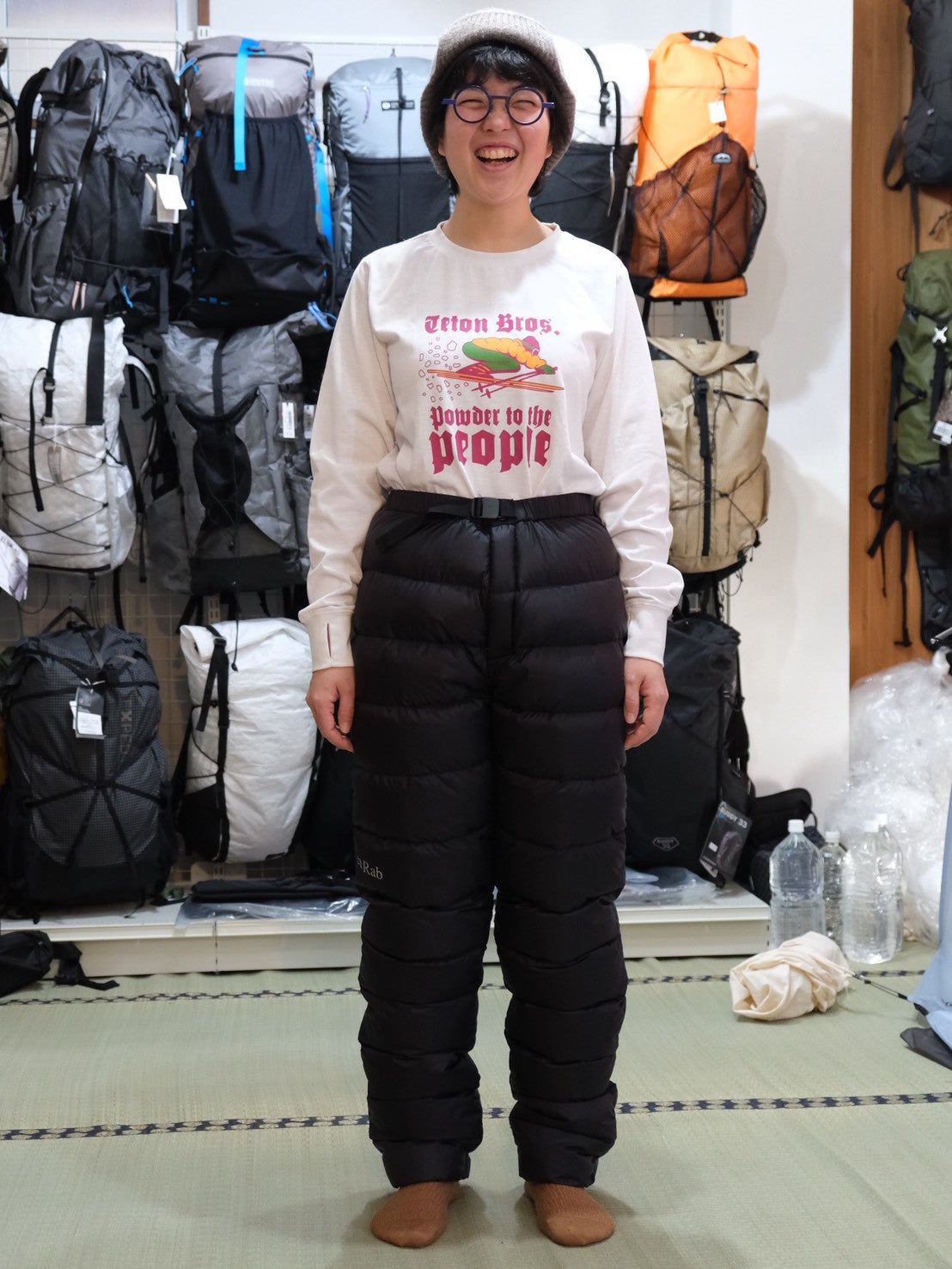 Argon Pants（ダウンパンツ/寒がりさん向け/雪山・冬キャンプ）【Rab