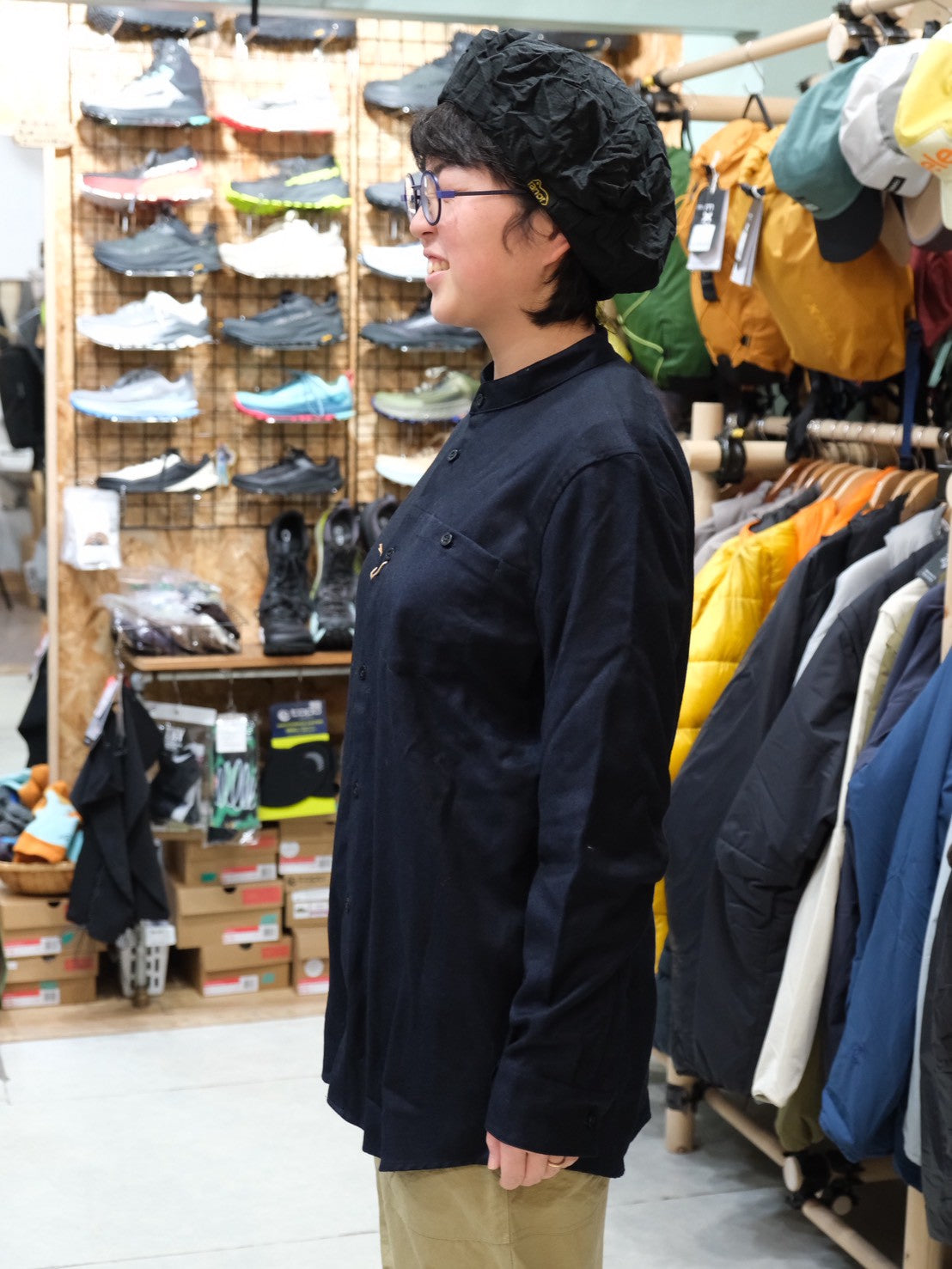 Ws Desoli Shirt（メリノウール/お尻隠れる丈）【HOUDINI】