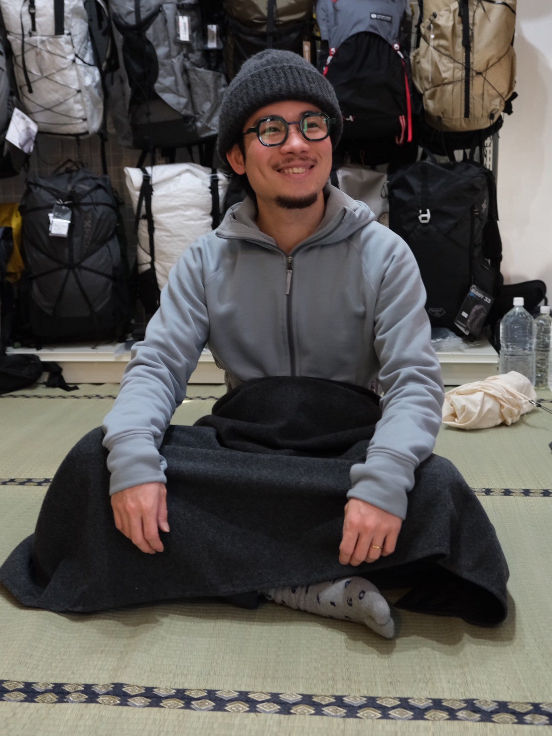 ノヤマ（マルチに使える尾州ウールのブランケット）【AXESQUIN 凌】