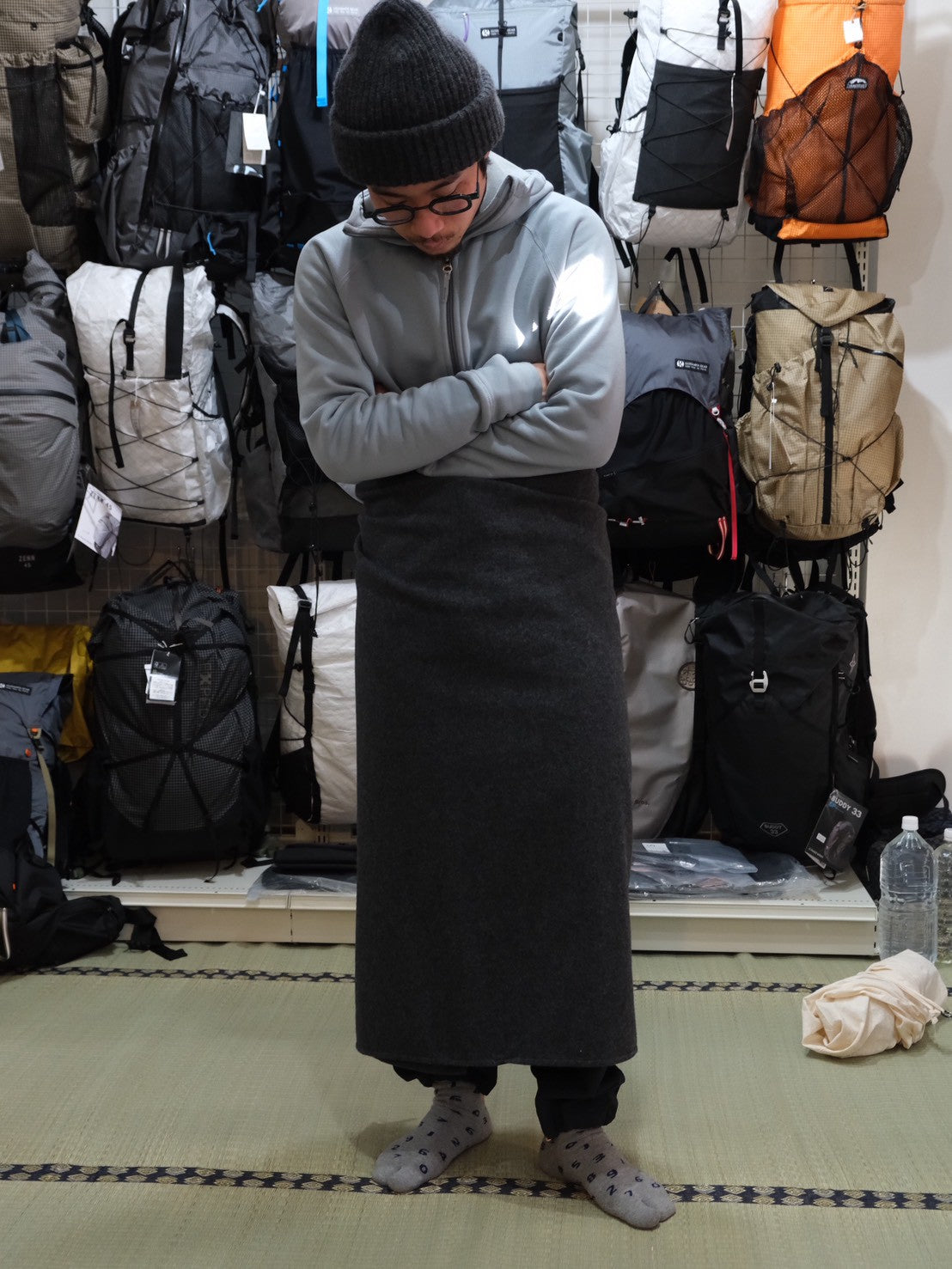 ノヤマ（マルチに使える尾州ウールのブランケット）【AXESQUIN 凌】