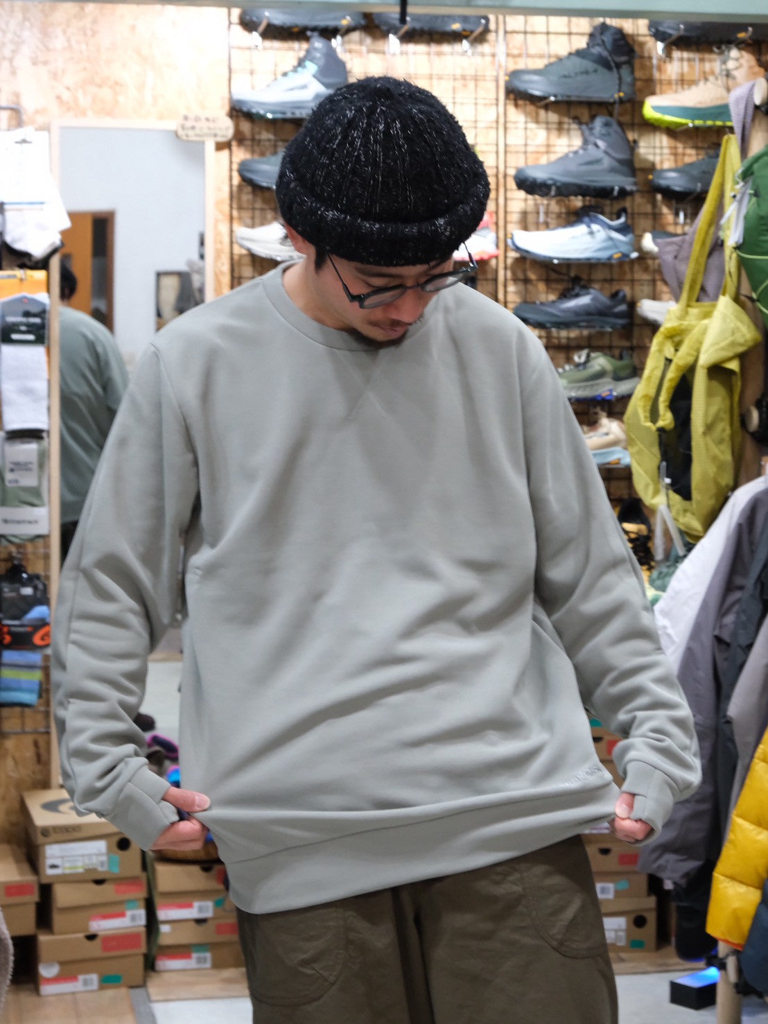 OCTA Fleece Crew（25FW)（軽くて暖かいオクタフリースのプルオーバー/男女兼用）【Teton Bros.】