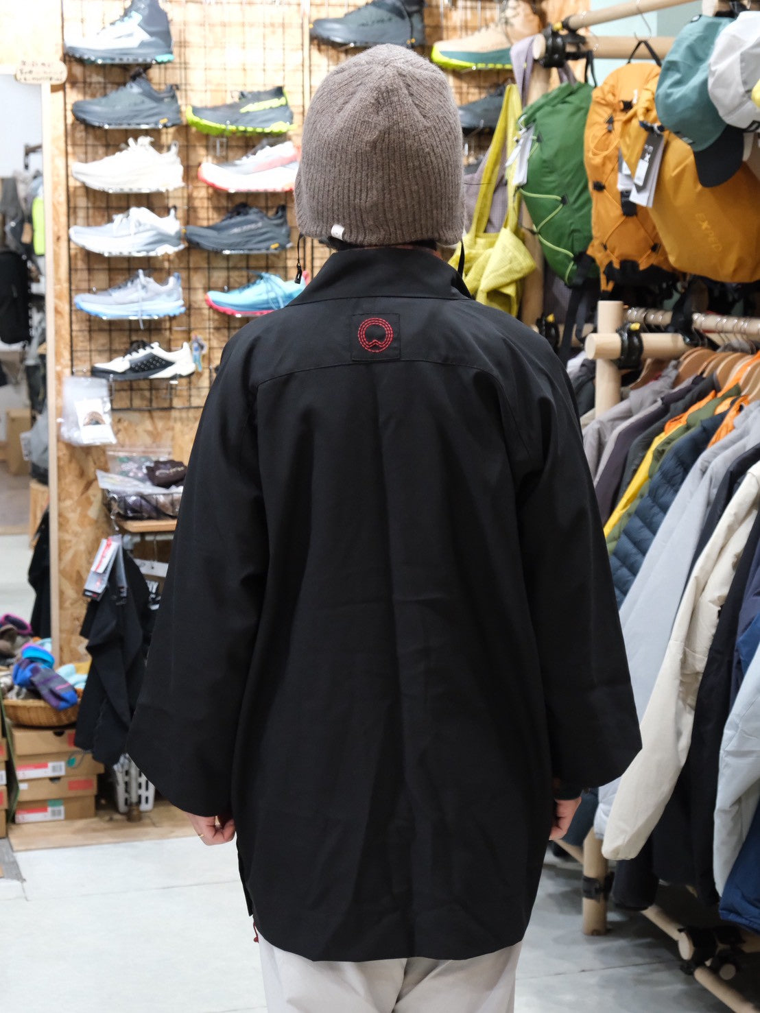 ハンテン combat wool（風を凌ぐハオリモノ/ウール混）【AXESQUIN 凌】